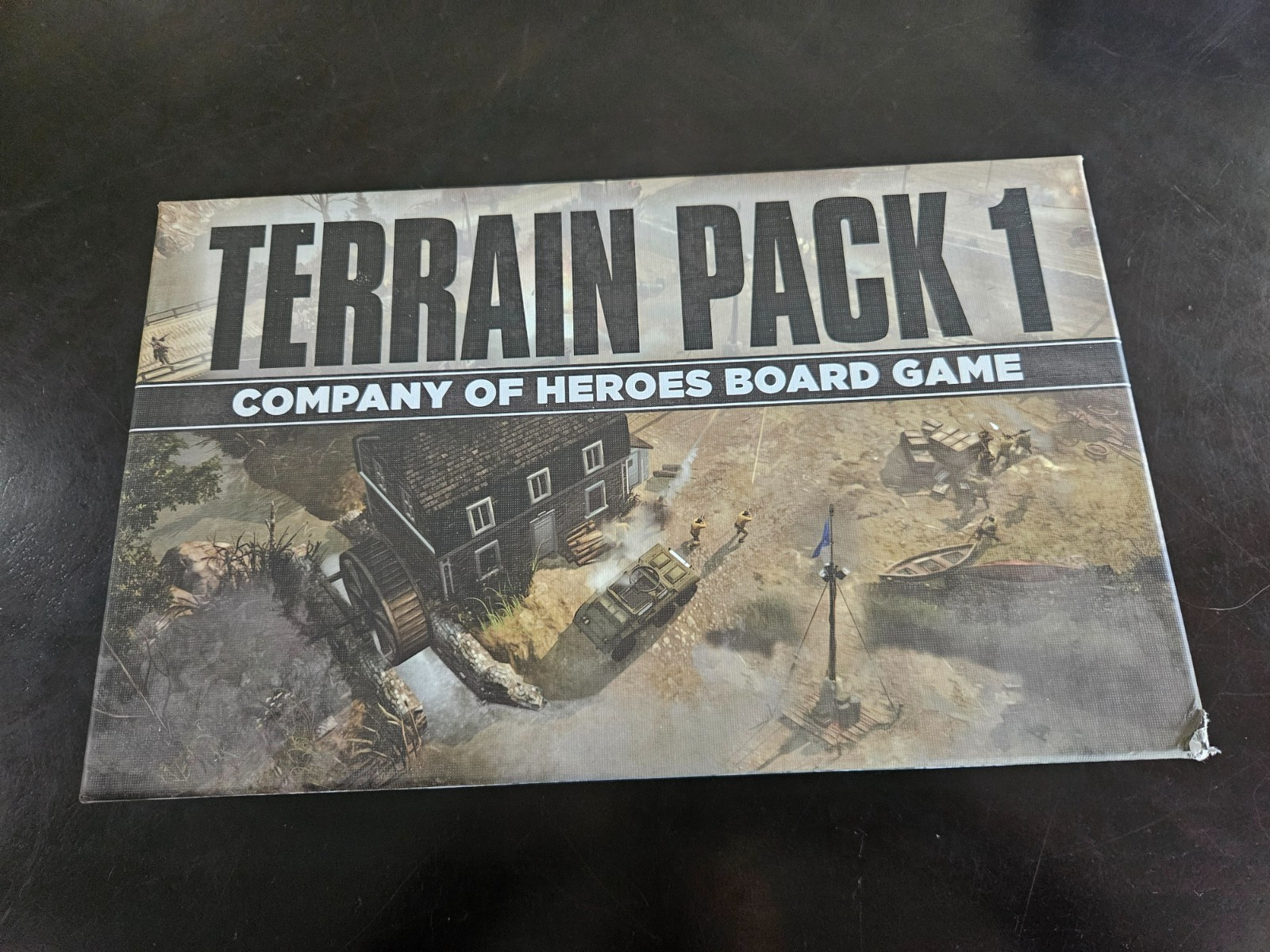 Company of Heroes Terrain Pack 1 -Complete, VGC- 2nd Edition Board Game