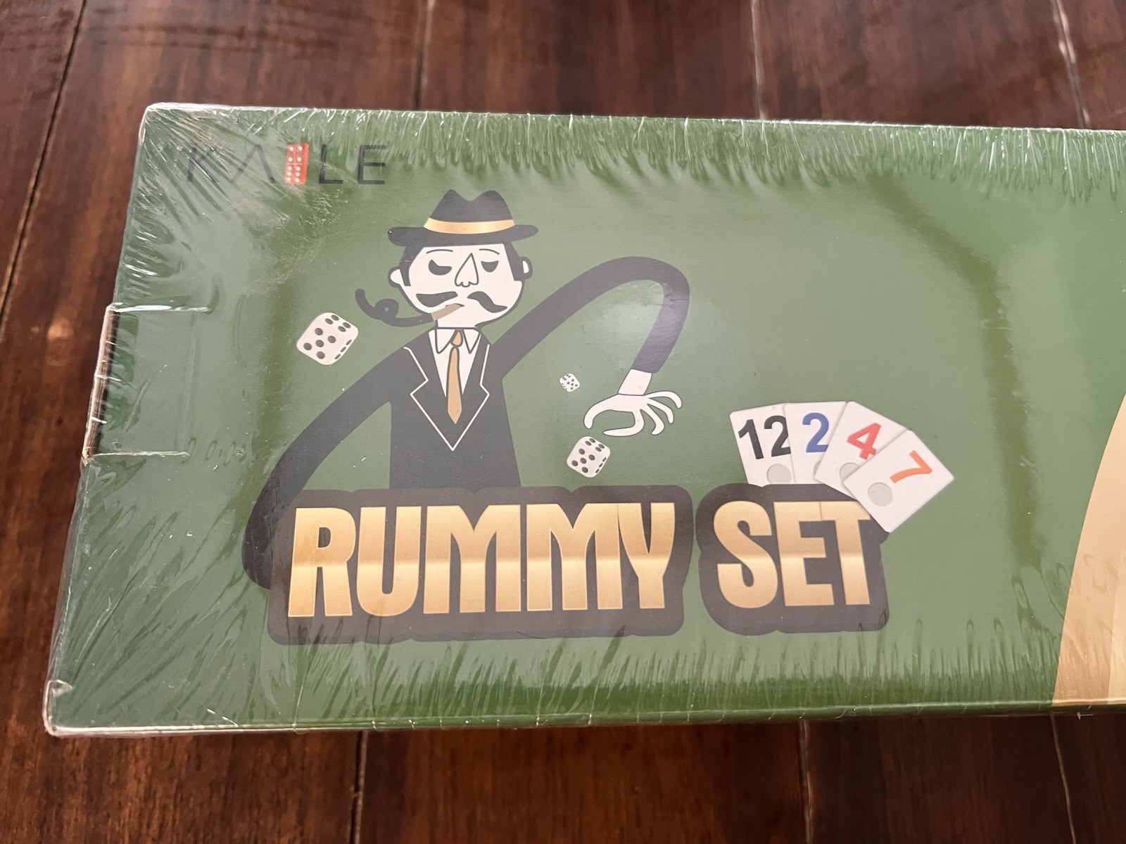 Kaile Rummy Set with Metal Carrying Case NEW