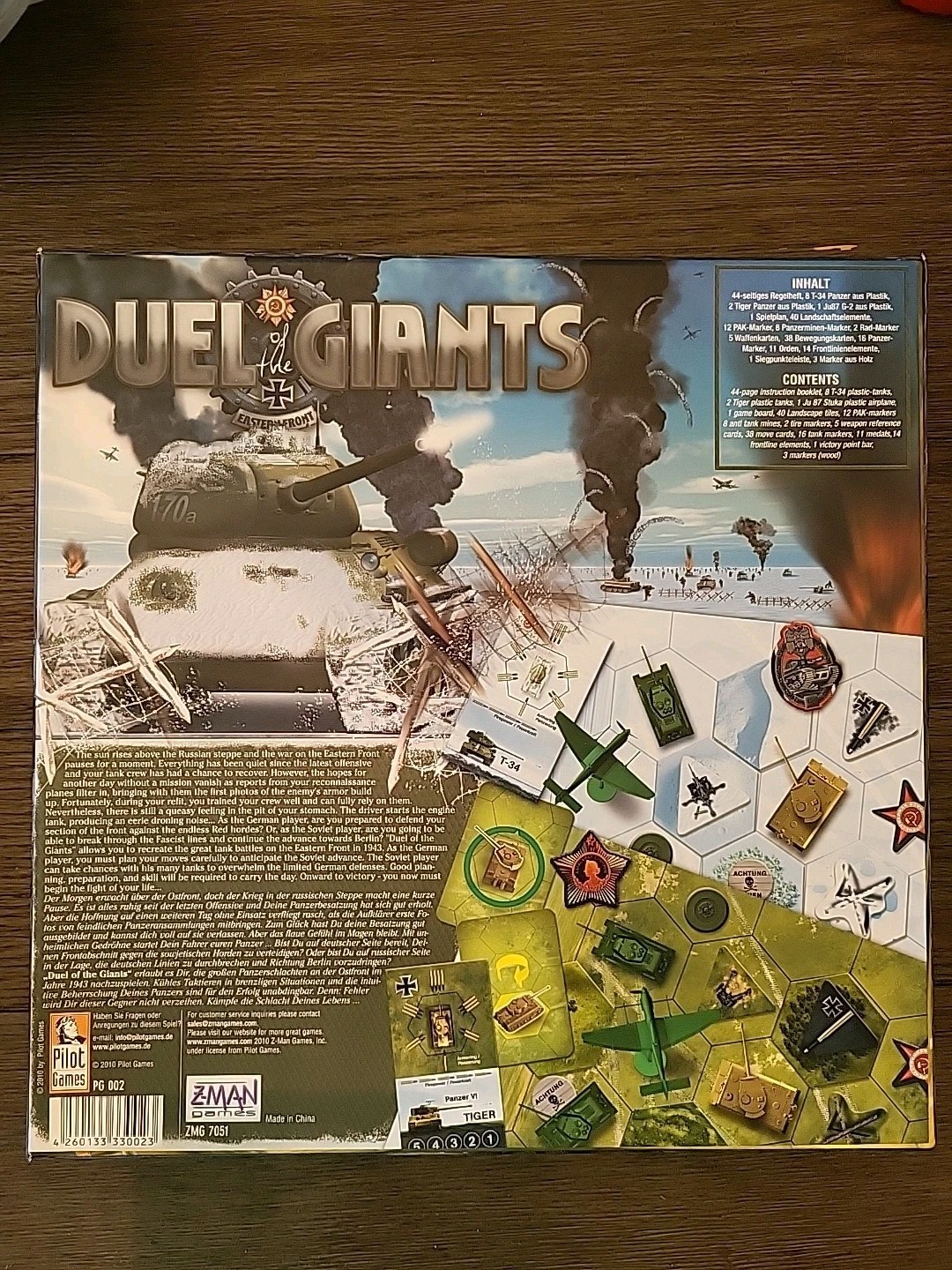 Duel Of The Giants – Eastern Front 1943 – Pilot/Z-Man Games 2010 – Great Game!