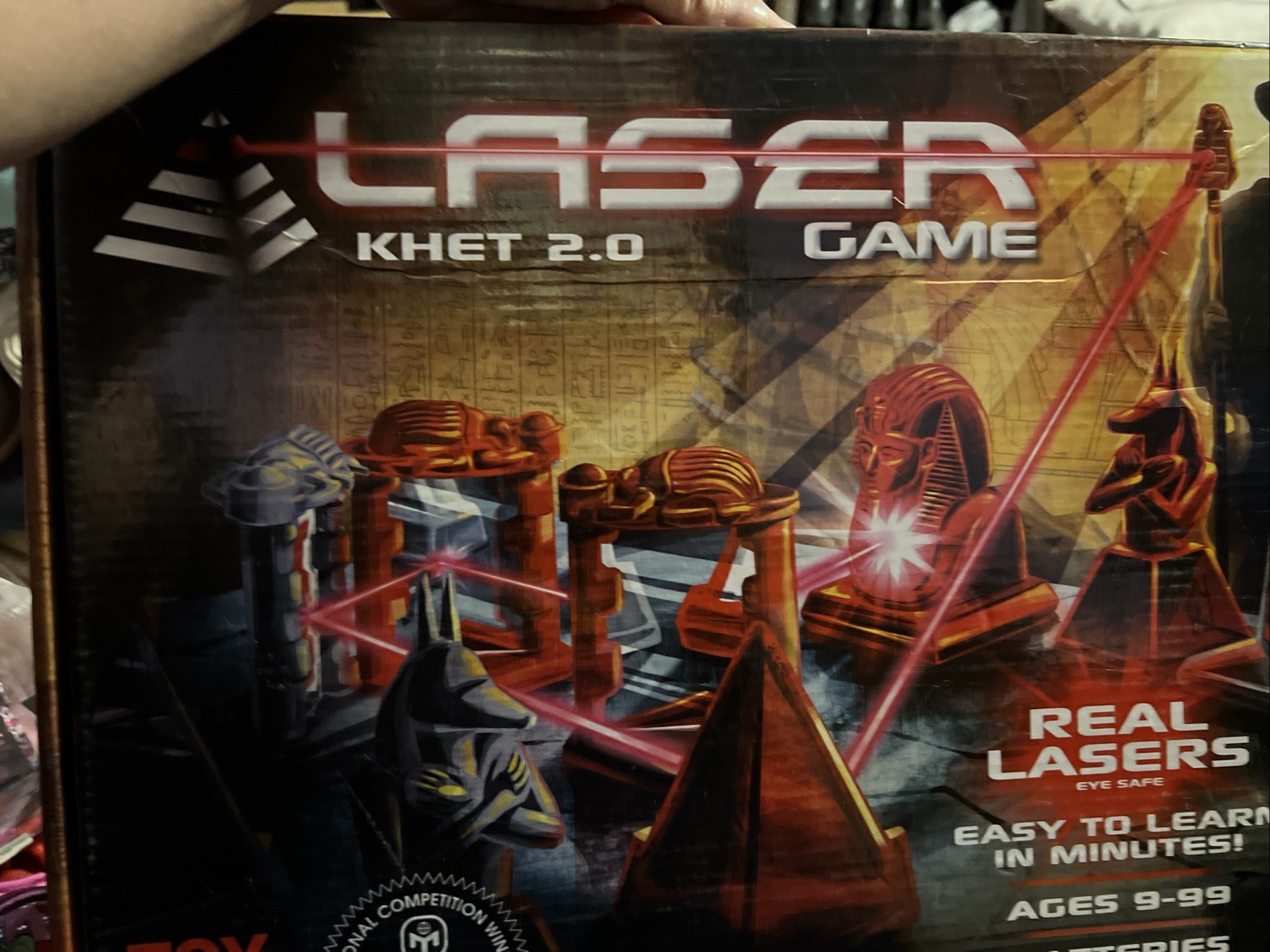 LASER Khet 2.0 Board Game Strategy Mensa Select Toy of the Year InComplete