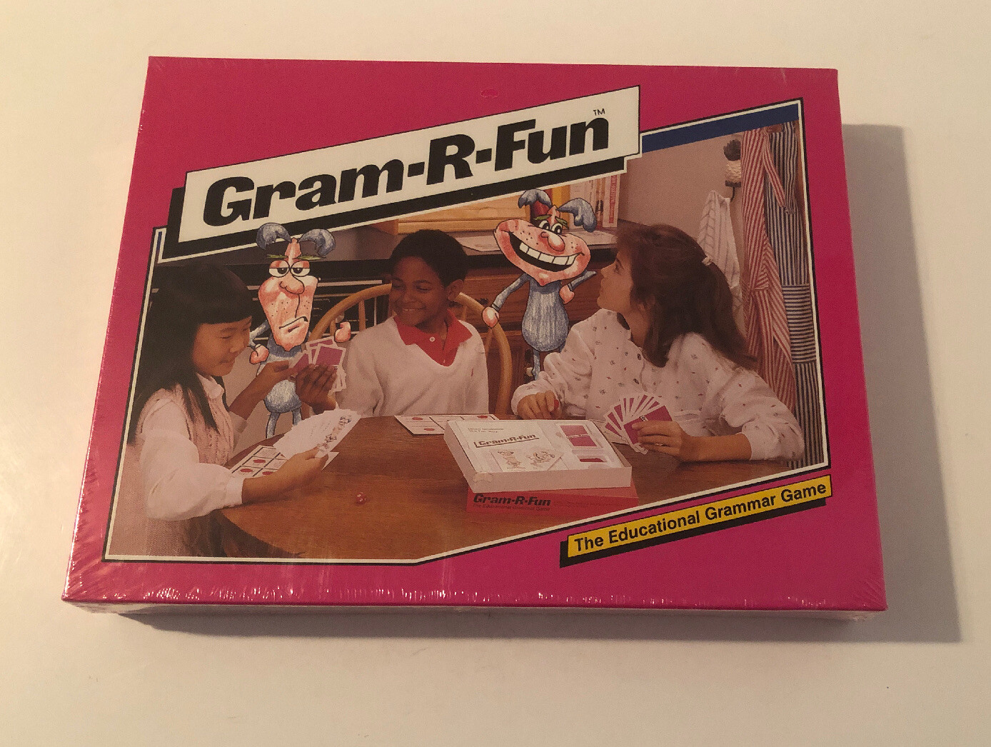 New/Sealed & Vintage “Gram-R-Fun” Educational Grammar Game by VIP – 1987 Edition