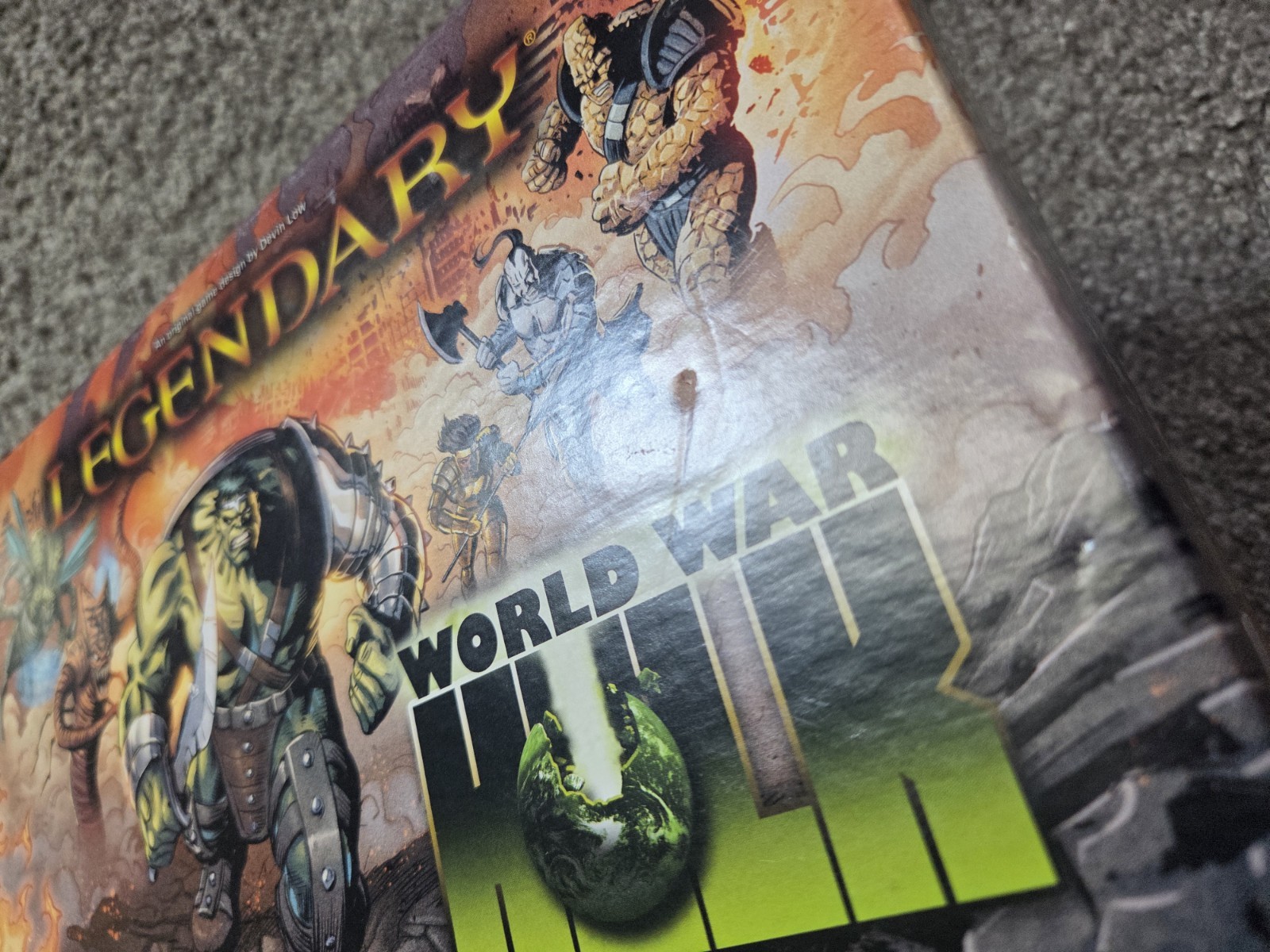 Upper Deck Marvel Legendary World War Hulk Card Game Expansion – Cards Sealed