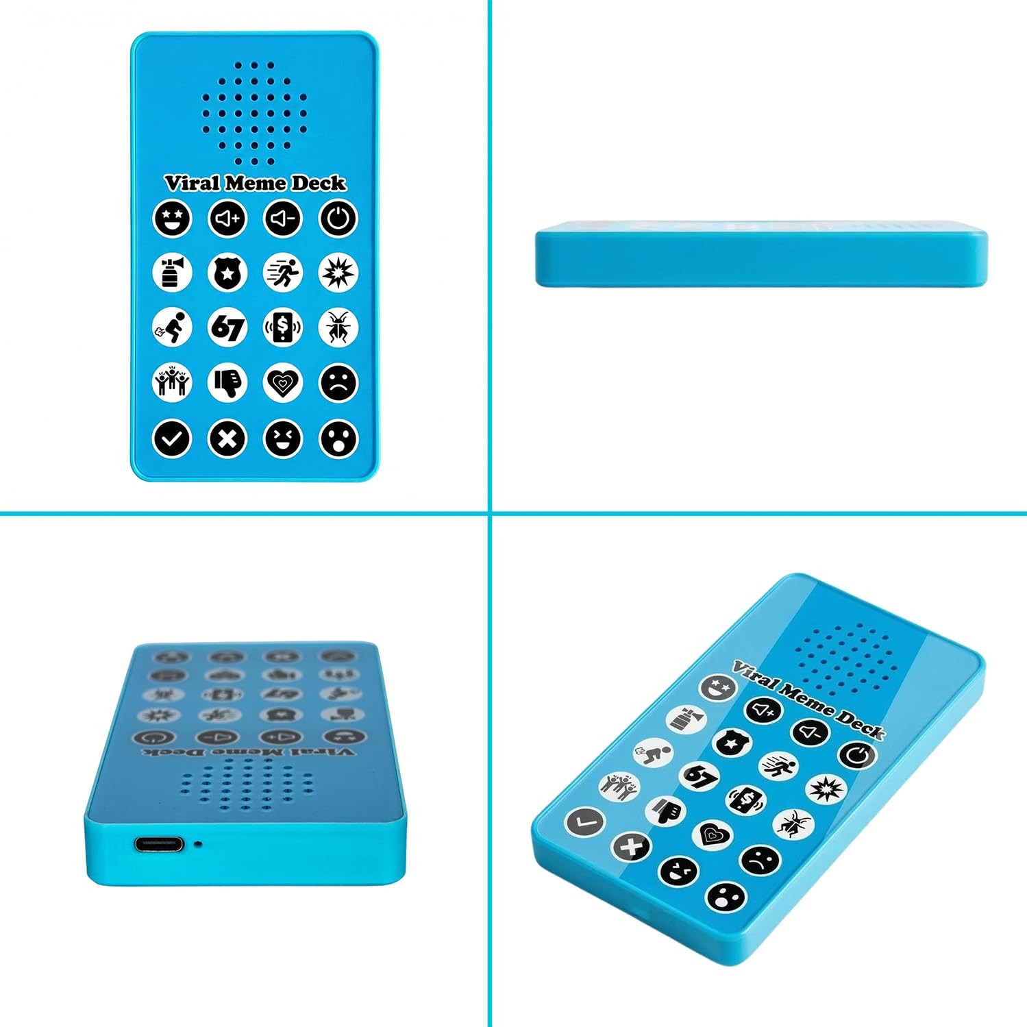 Sound Effects Machine 67 Meme Gifts Funny Gag Buzzers for Trivia Games Show Part