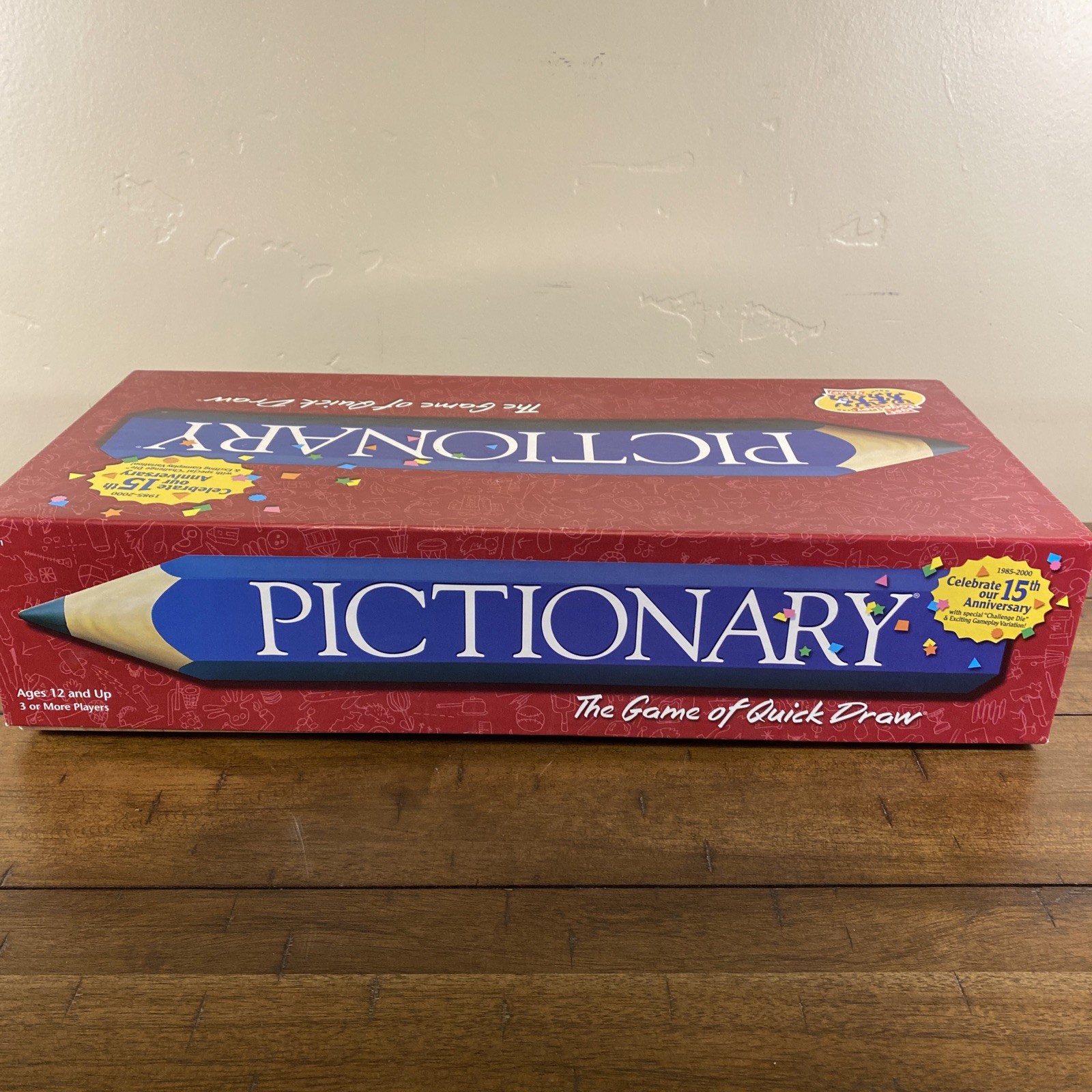 2000 Pictionary 15th Anniversary Edition Complete in Great Condition