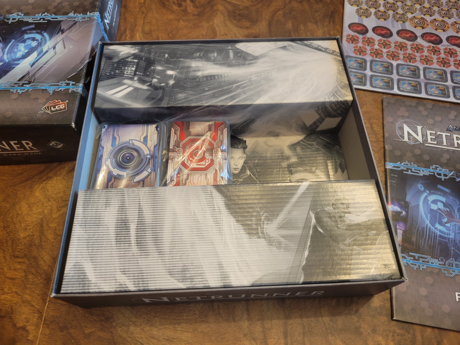 New/Opened Android Netrunner Card Game Core Set 1st Edition Fantasy Flight 2012
