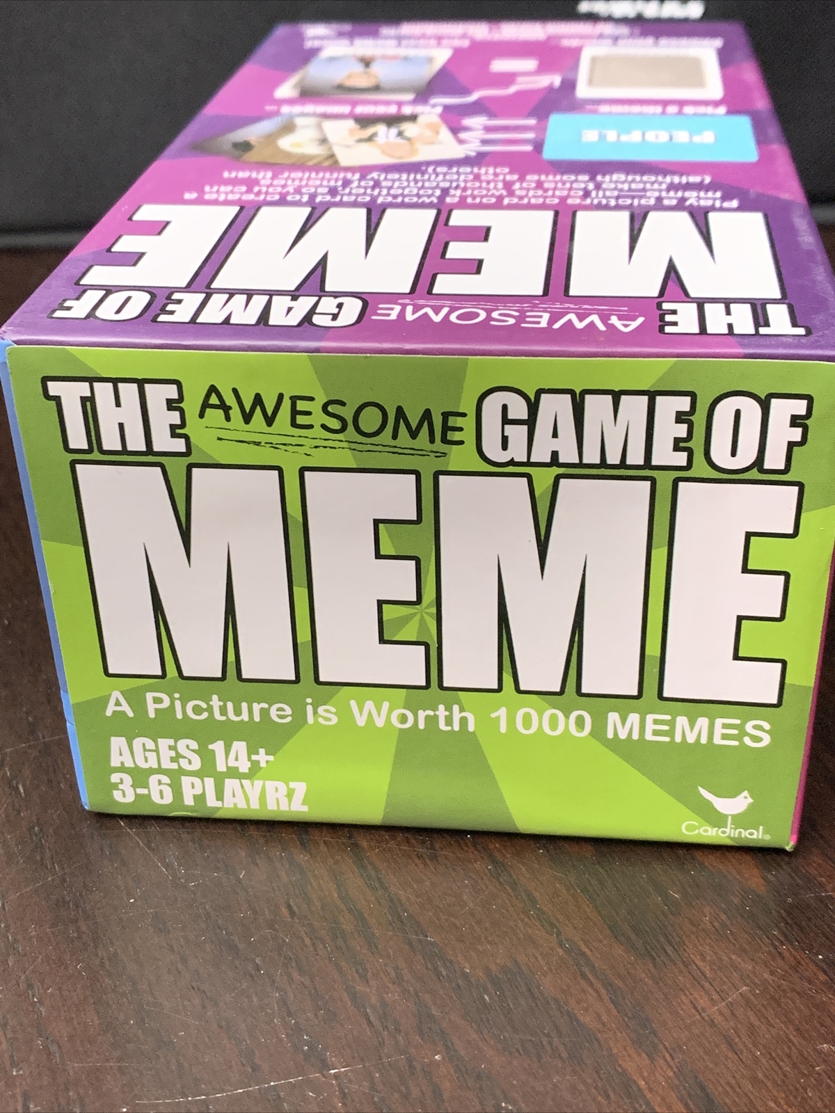 The Awesome Game of Meme Cards Game Box Ages 14+ 3-6 Players Fast Shipping Game