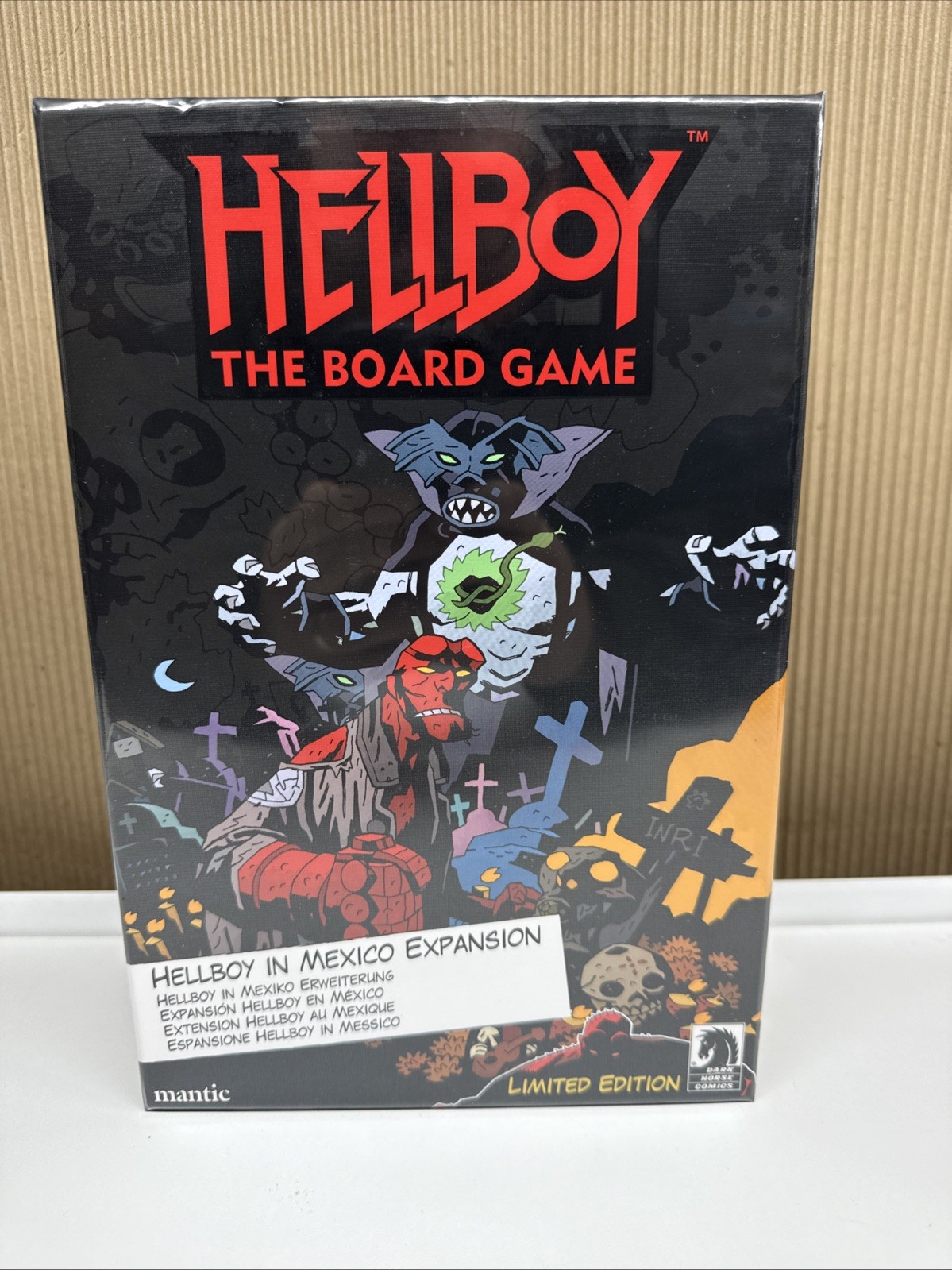 Limited Edition – Hellboy The Board Game – Hellboy In Mexico Expansion Tabletop