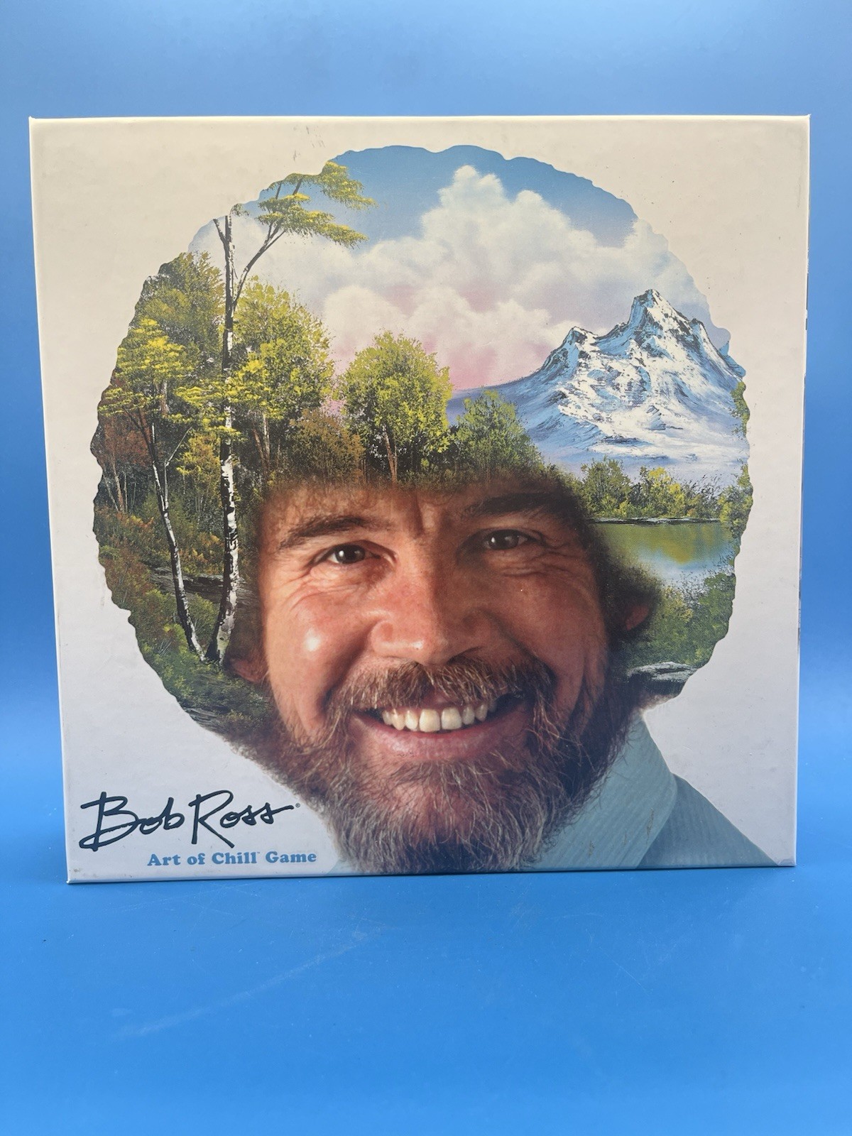 Bob Ross Art Of Chill Board Game New Ages 12 + For 2 to 4 Players Big G Creative