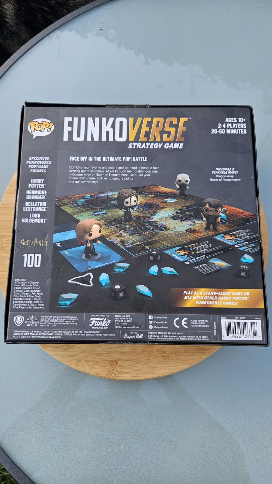 Funkoverse Strategy Game: Harry Potter #100 Base Set