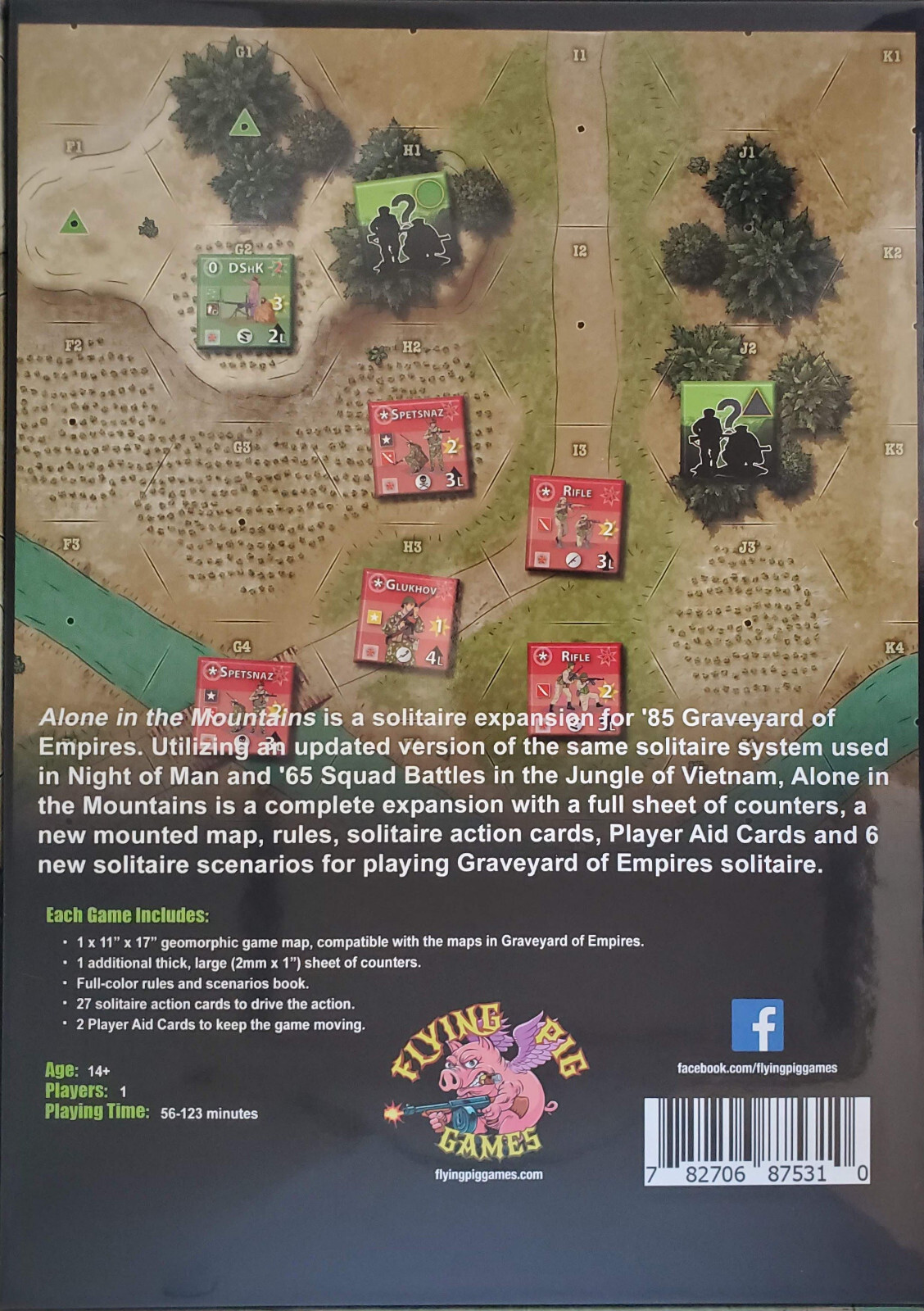 Flying Pig Games ’85 Afghanistan: Graveyard Of Empires – Alone In The Mountains