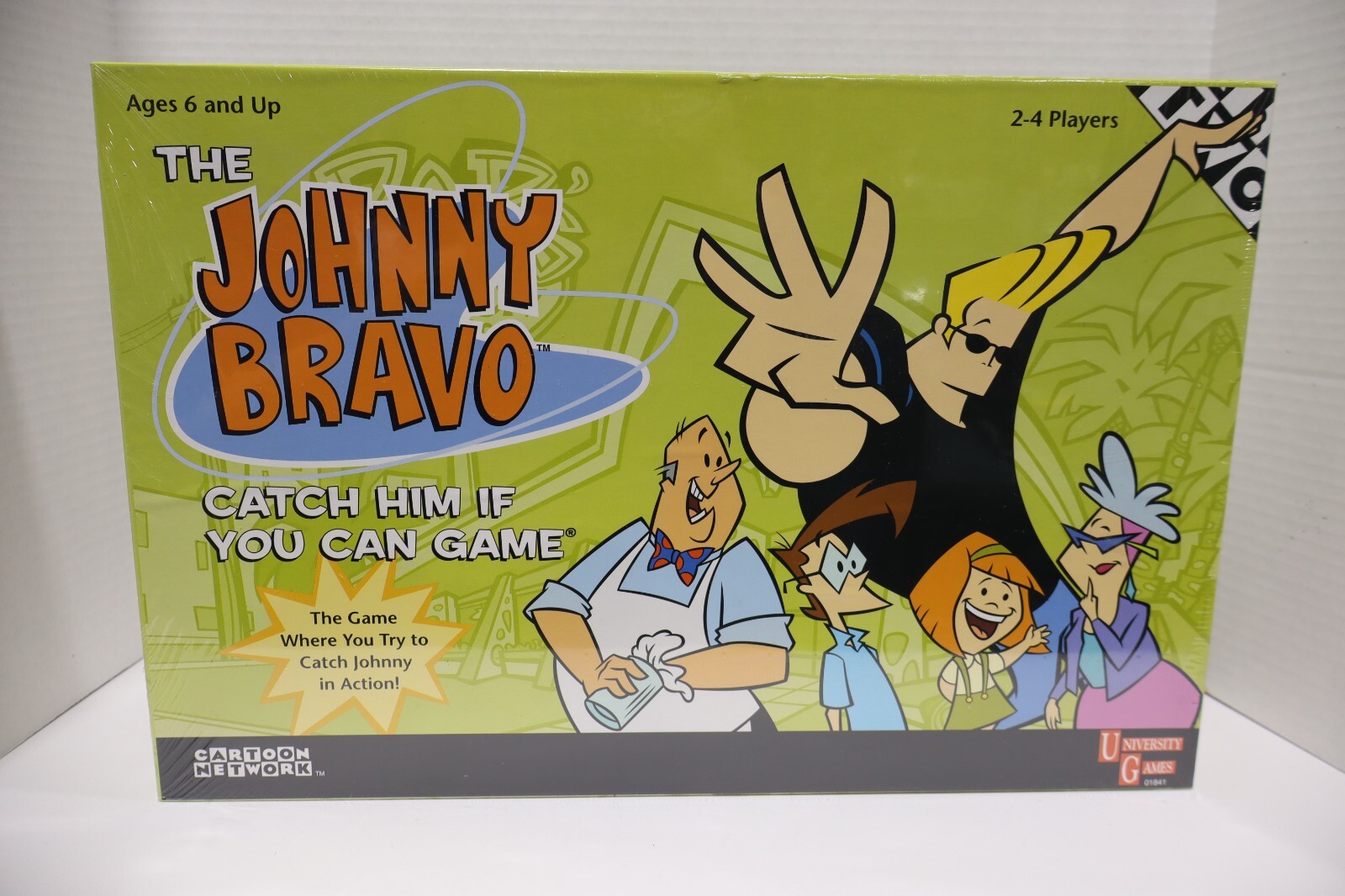 Cartoon Network Johnny Bravo Catch Him If You Can University Games Board Game