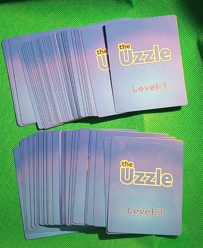 The Uzzle Board Game, Family Board Games for Children & Adults 100% Complete