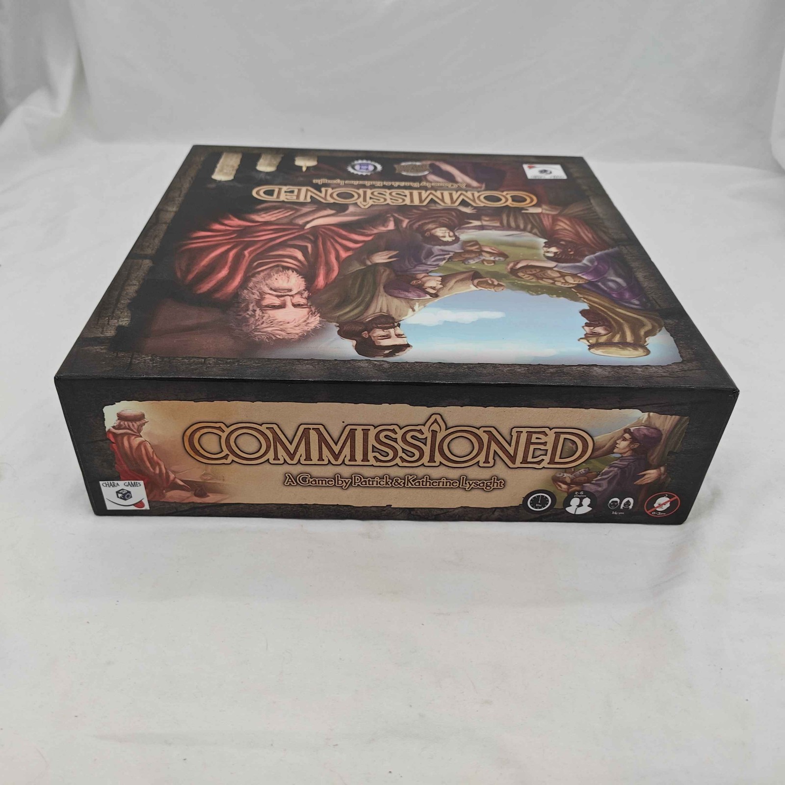 Chara Games – Commissioned Board Game (2016) – COMPLETE! EXCELLENT!