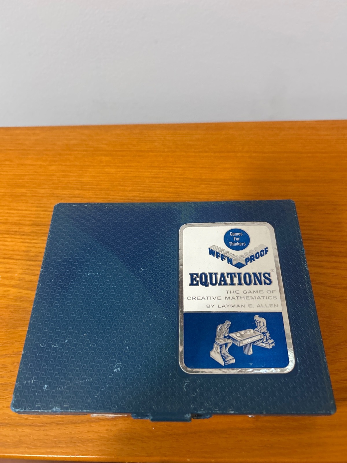1963 Vintage mathematical game called Equations the game of creative mathmatics