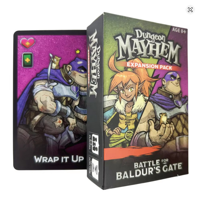 Dungeon Mayhem: Battle for Baldur’s Gate Expansion Pack D&D Card Game +?