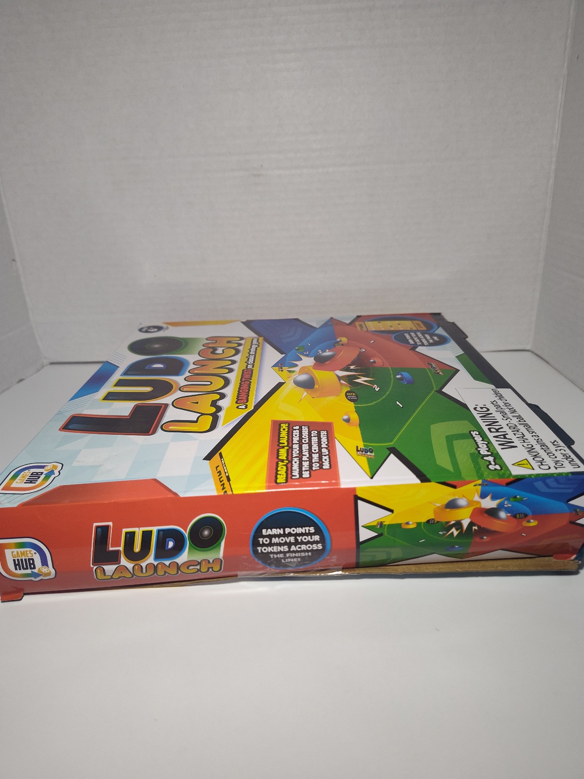 Ludo Launch Board Game Complete Family Strategy Game Play Games Hub 100% Comp