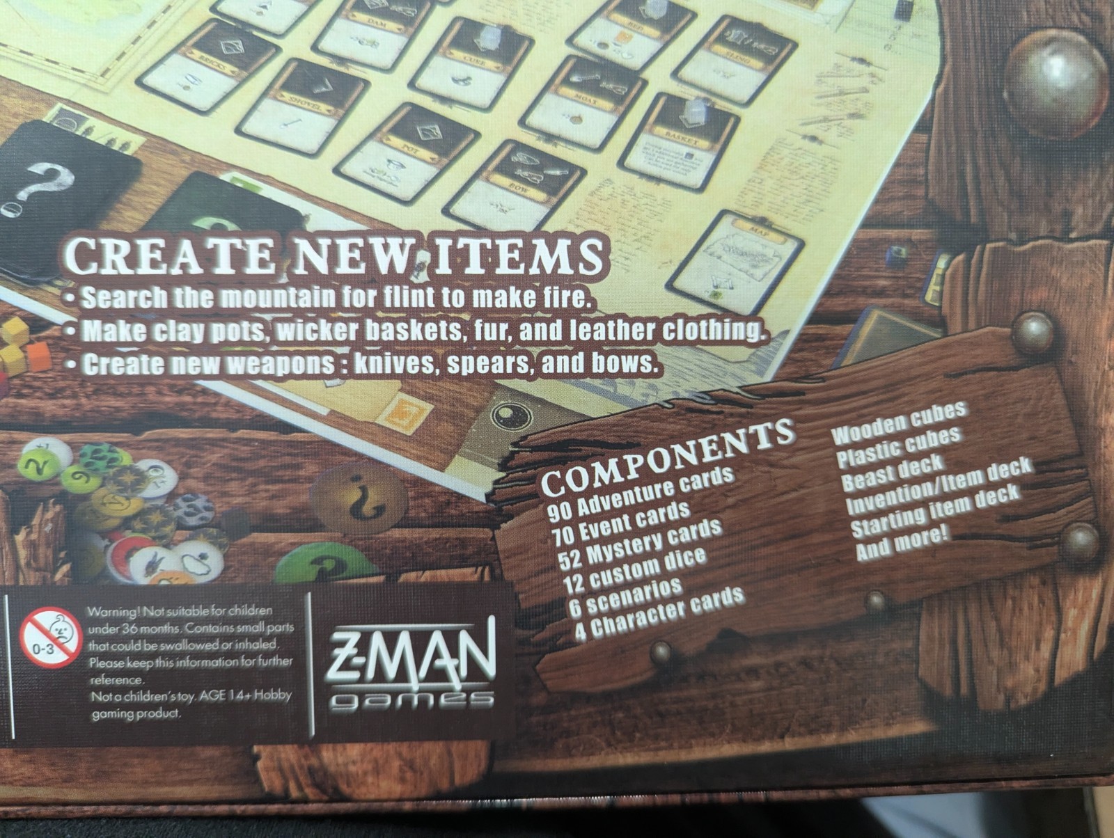 ROBINSON CRUSOE Adv on the Cursed Isl Board Game 100% COMPLETE 2012 AWARD WINNER