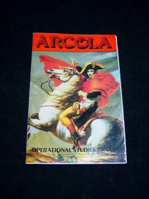 Operational Studies Group: ARCOLA folio – Napoleonic Battle for Italy game – PUN