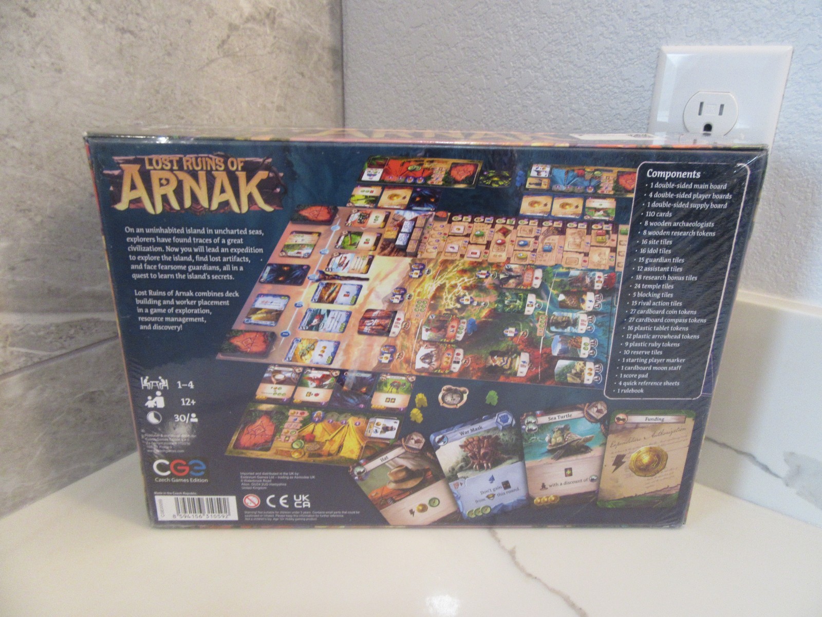 Lost Ruins of Arnak Board Game – Czech Games Edition – New/Sealed!