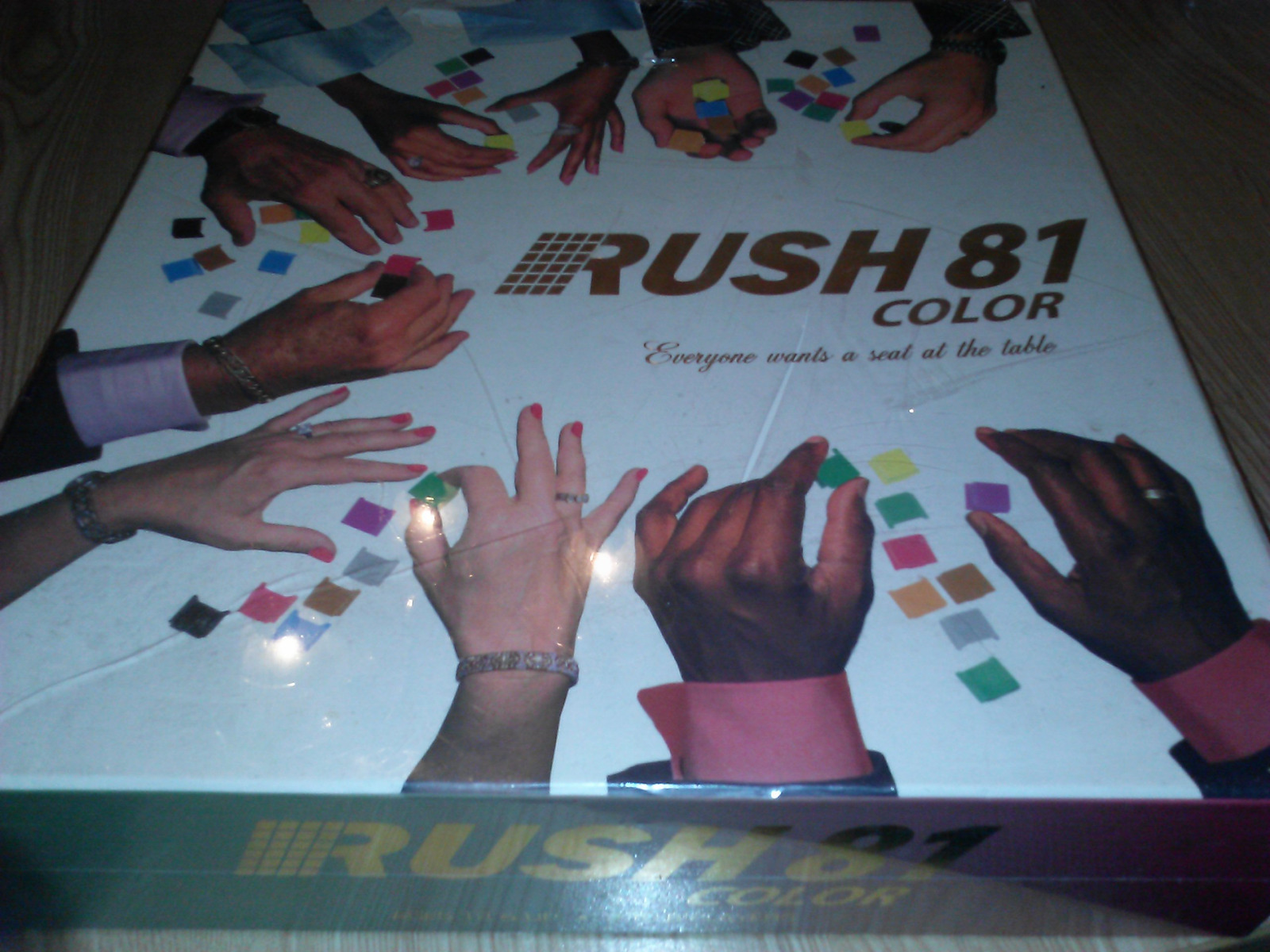 RUSH 81 COLOR Board Game FACTORY SEALED NEW 2007 Springfree Games RARE!