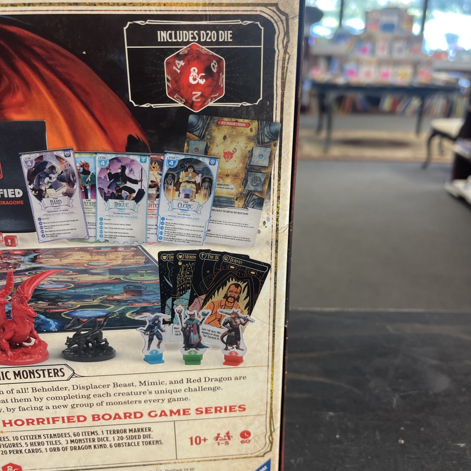 Ravensburger Horrified: Dungeons and Dragons Board Game