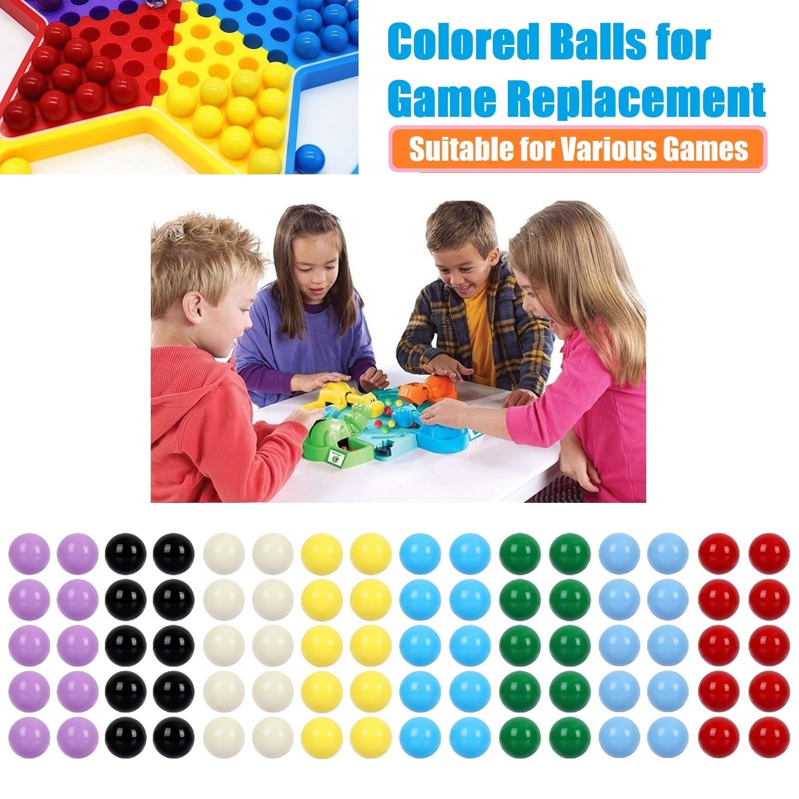 Laviesto Game Small, Green,white,deep Blue,light Blue,red,yellow,black,lilac