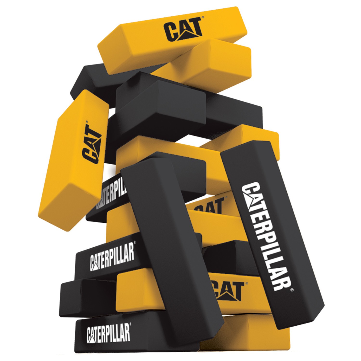 MasterPieces – CAT – Officially Licensed Caterpillar Tumble Tower Game