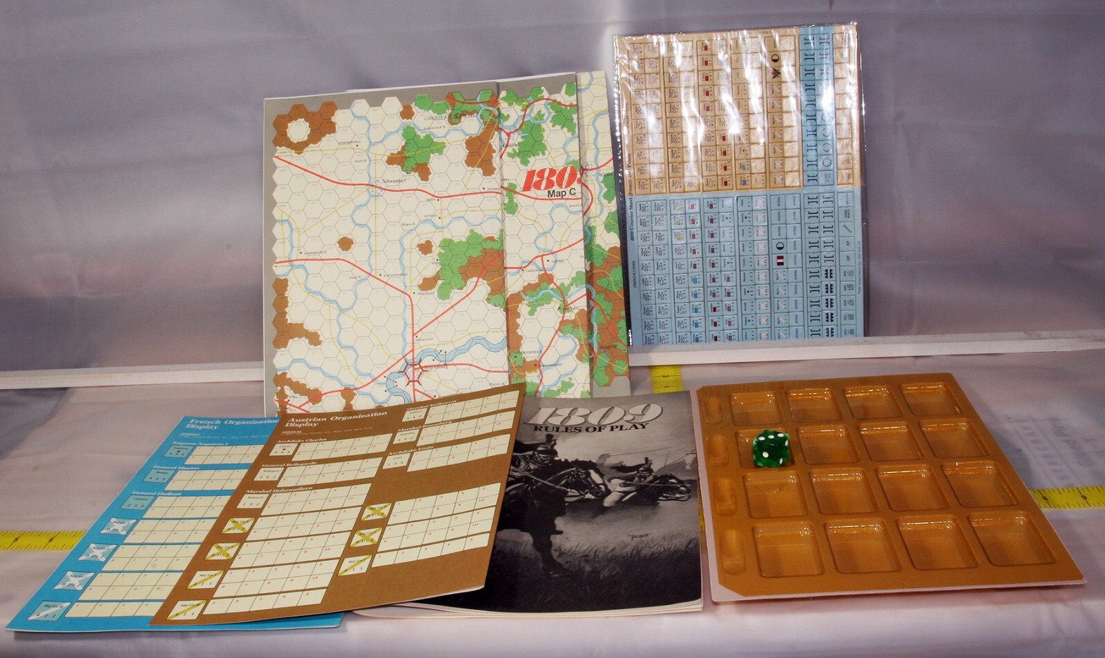 Victory Games 1809 Napoleon’s Danube Campaign Complete Unpunched