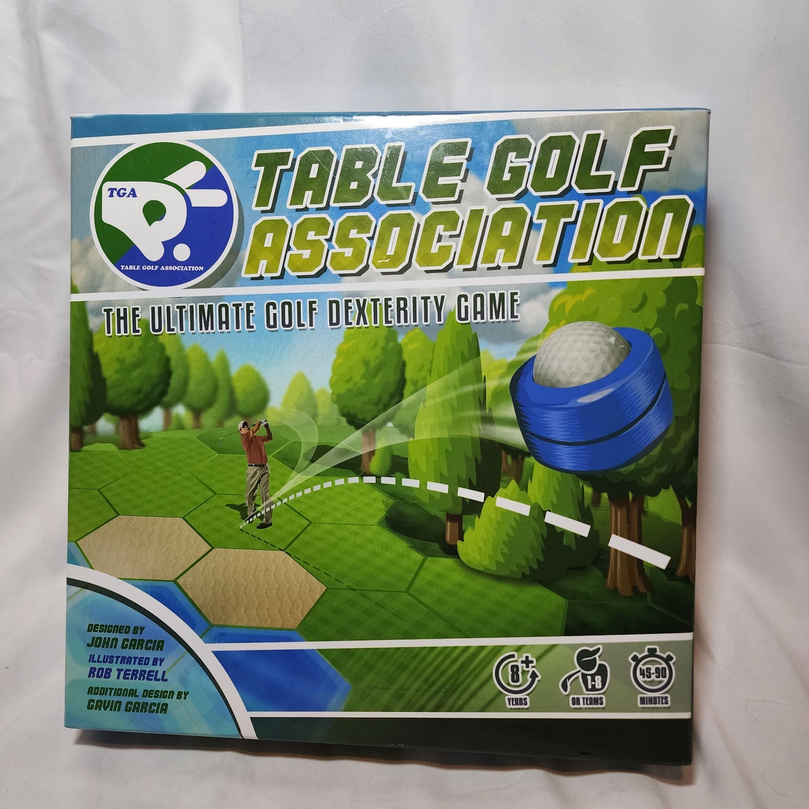 TGA Table Golf Association The Ultimate Golf Dexterity Game