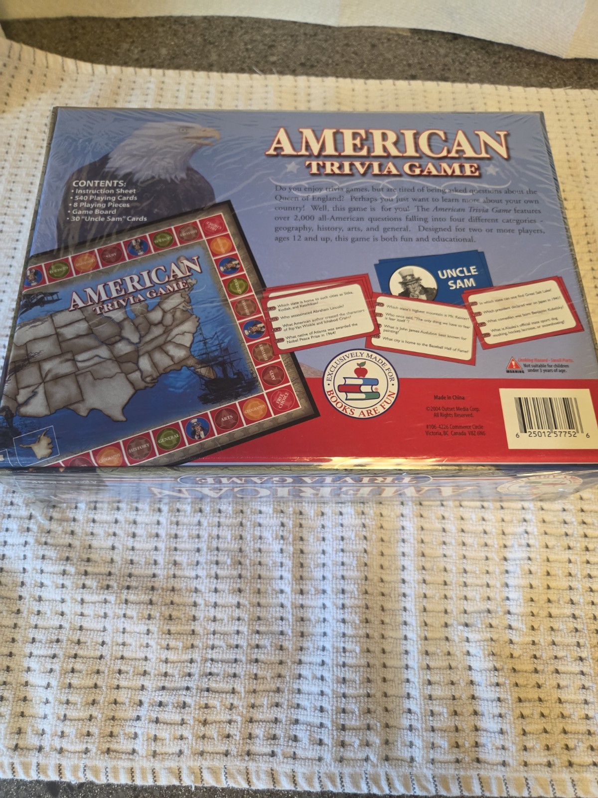 American Trivia Game- 12 Years and Up. Brand New Factory Sealed
