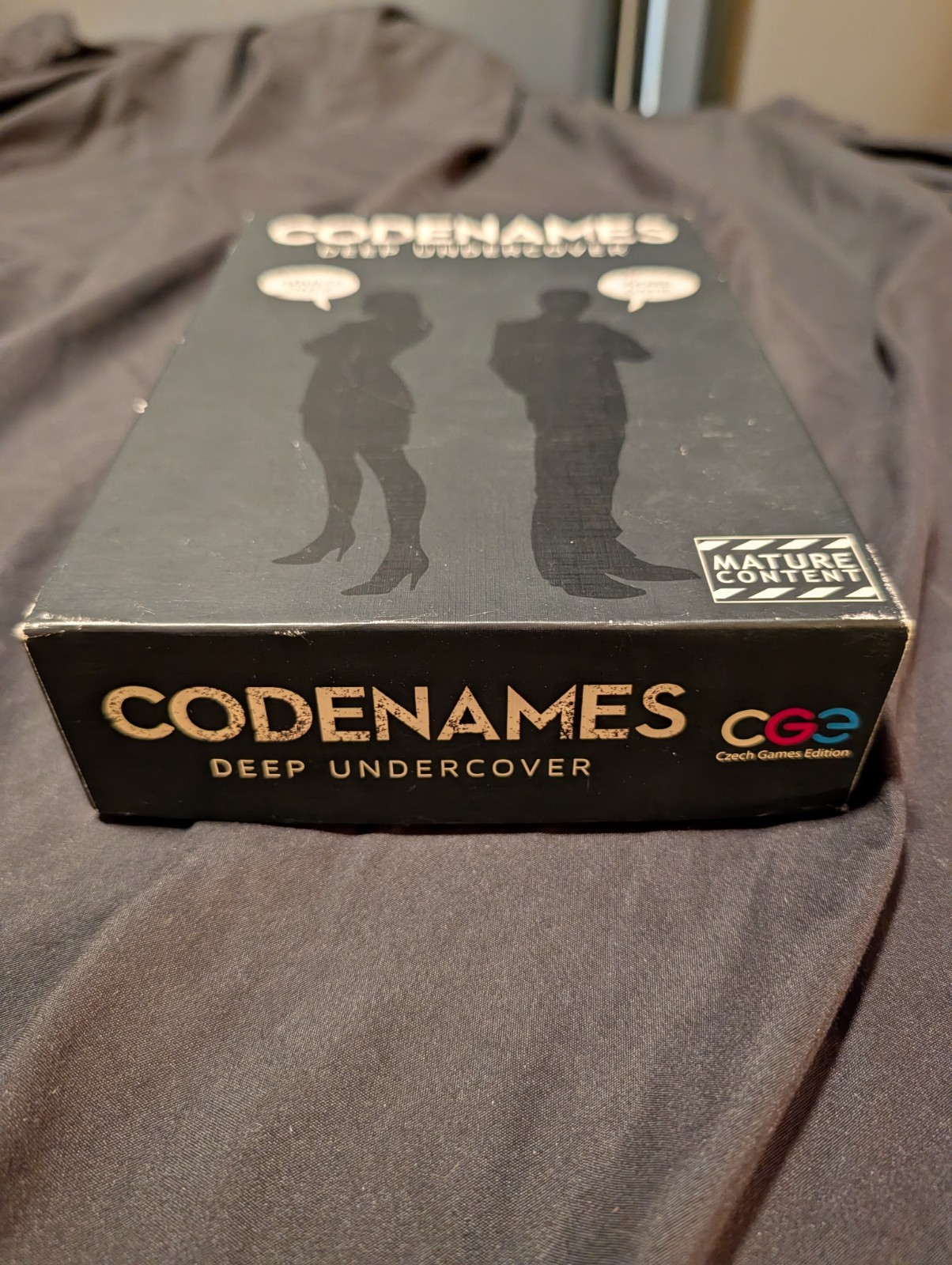 Codenames: Deep Undercover 2.0 Adult Spy Word Board Game 18+ Rare Hard To Find