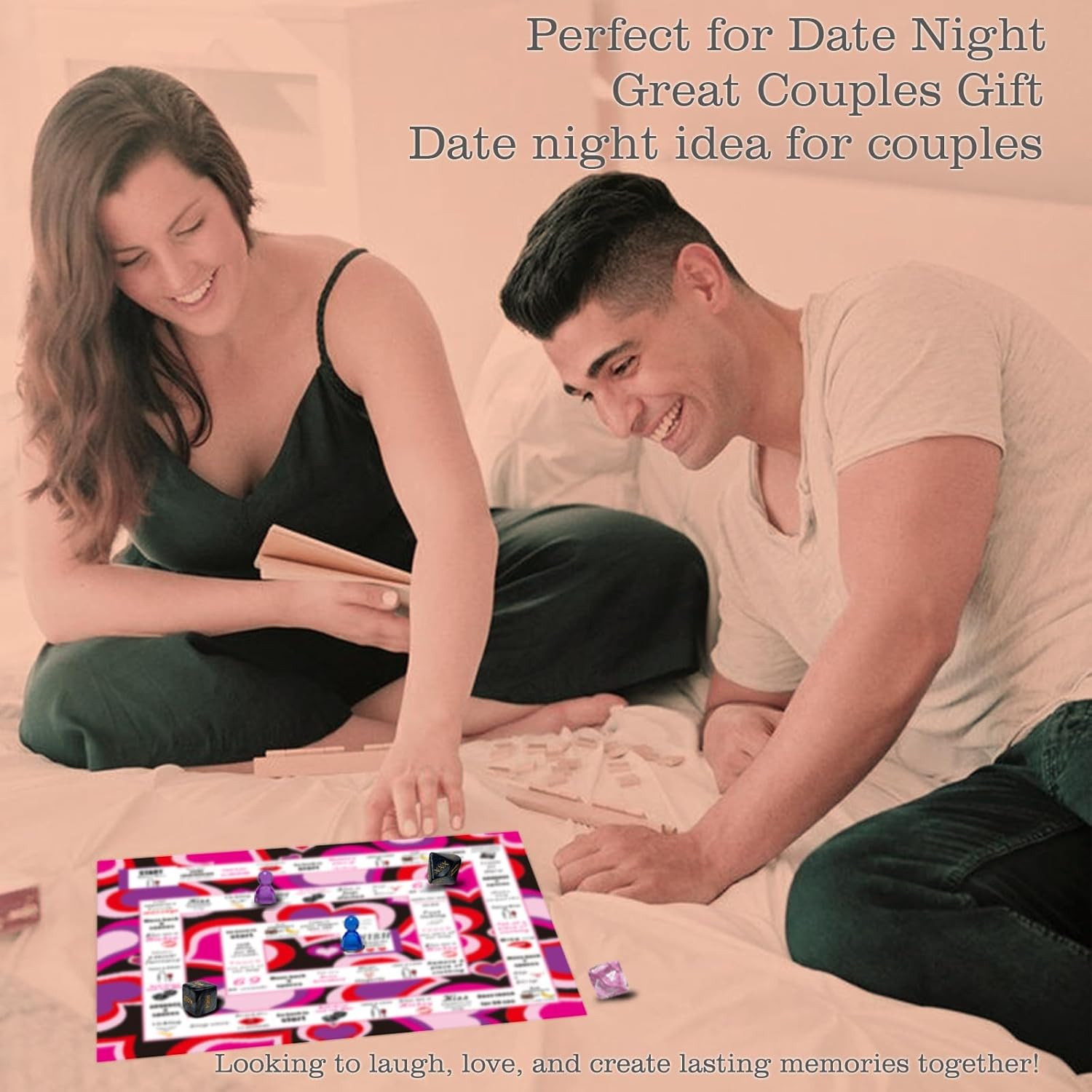Couple Board Game for Date Night – Romantic Couple Games for Date Night Sexy Boa