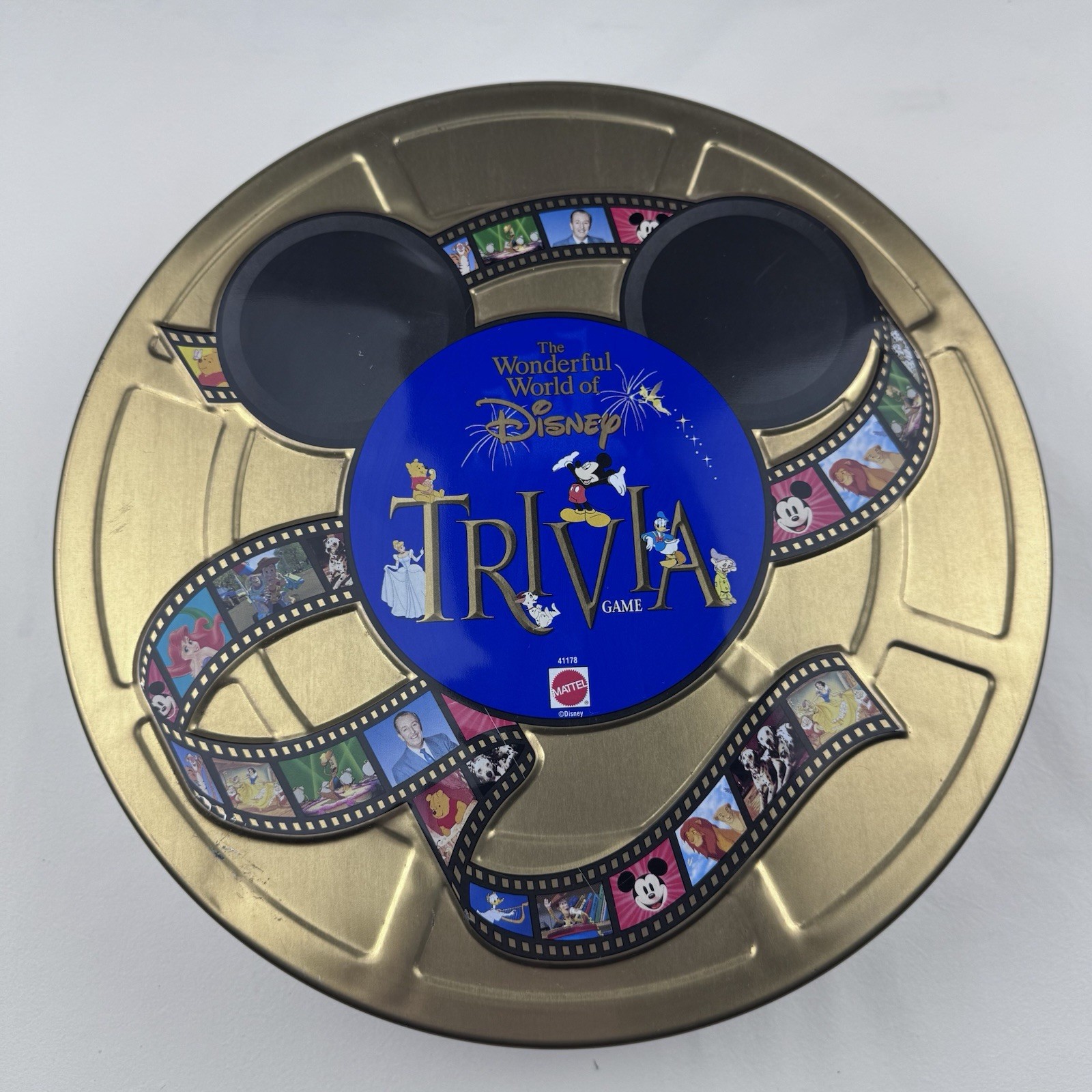 The Wonderful World Of Disney Trivia Trivial Pursuit Board Game 1997 Missing Die