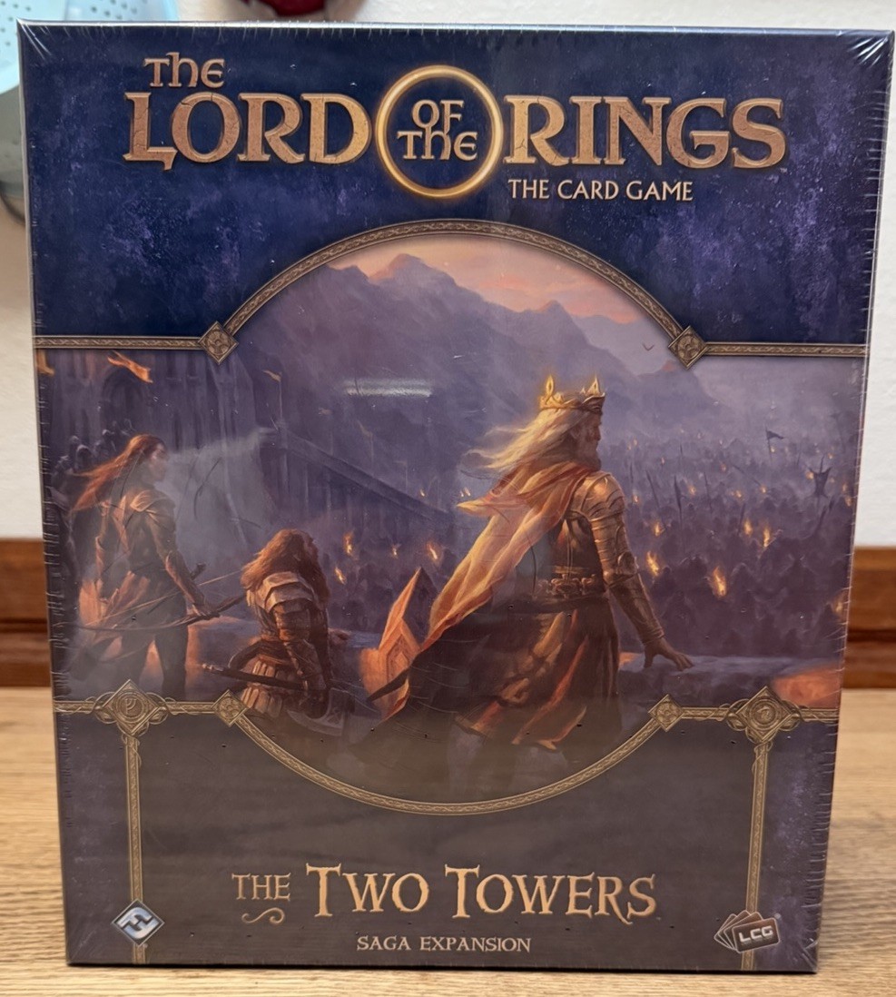 LOTR LCG The Two Towers Saga Expansion Lord of the Rings New Sealed