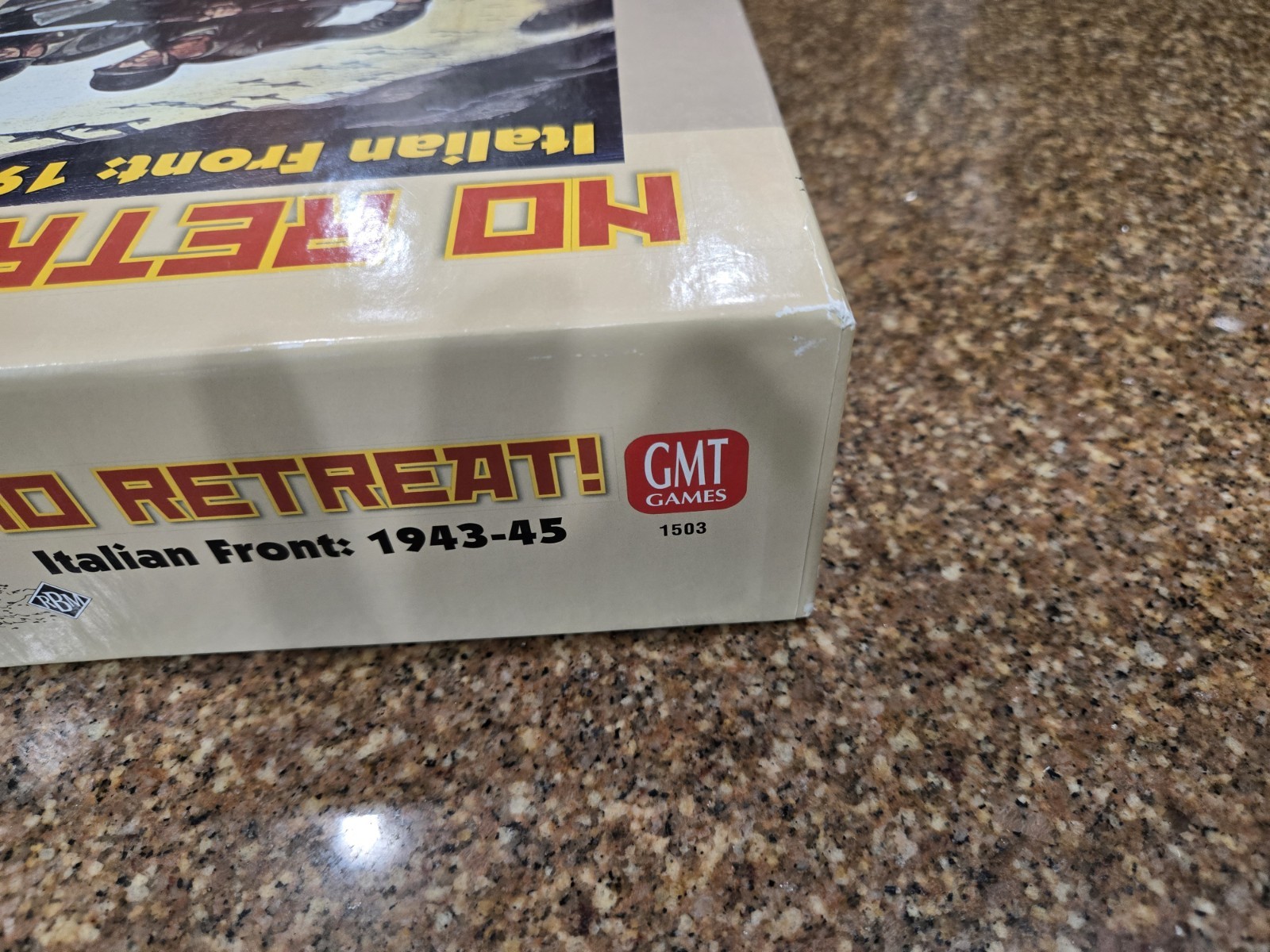 No Retreat Italian Front: 1943-45 GMT Games 1503 Unpunched