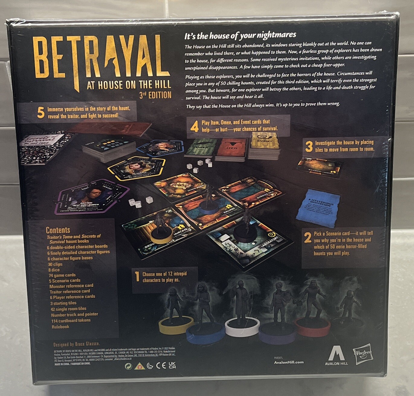 Betrayal at House on the Hill 3rd Edition NEW SEALED Hasbro