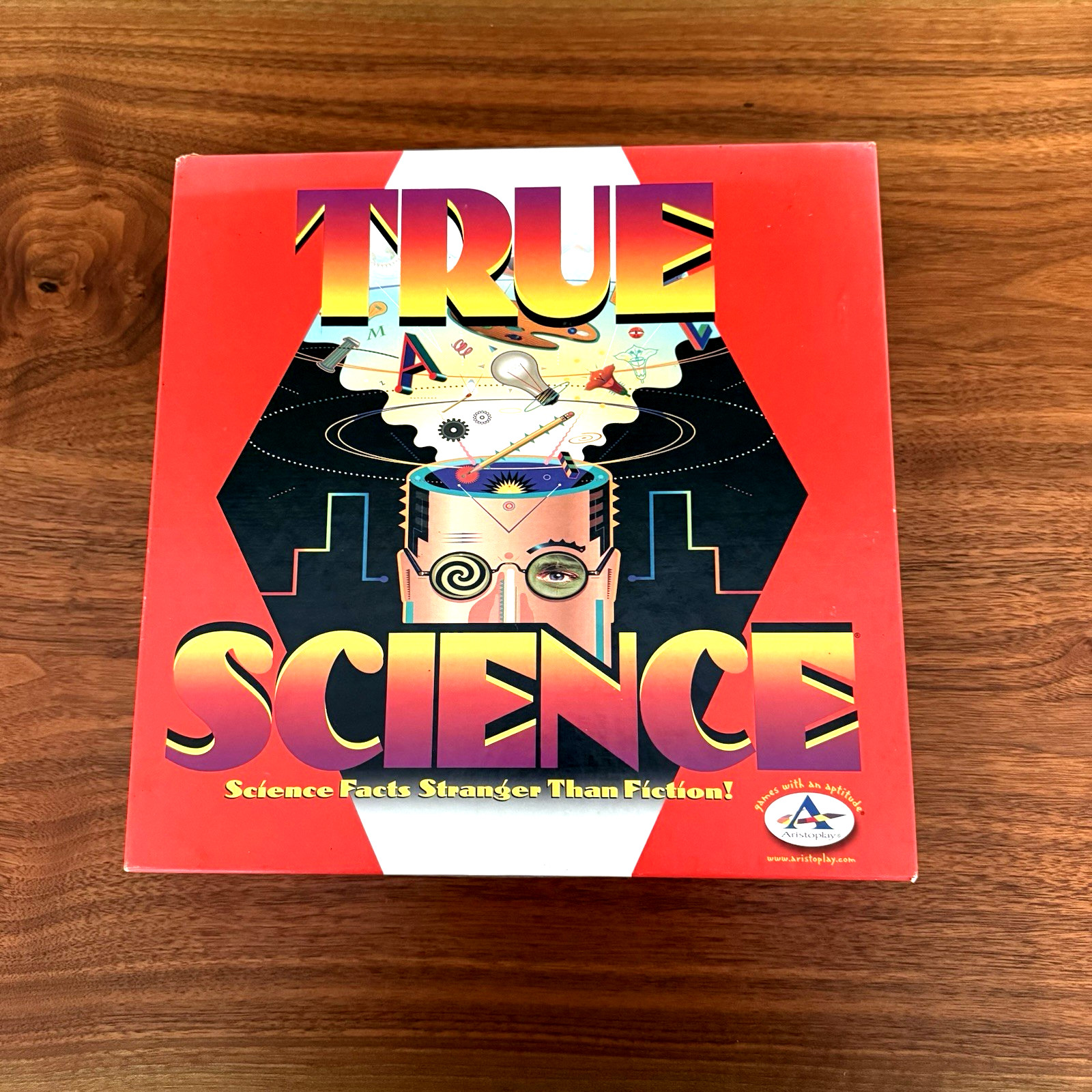 True Science Board Game Aristoplay 1990’s Trivia Educational Complete VGUC