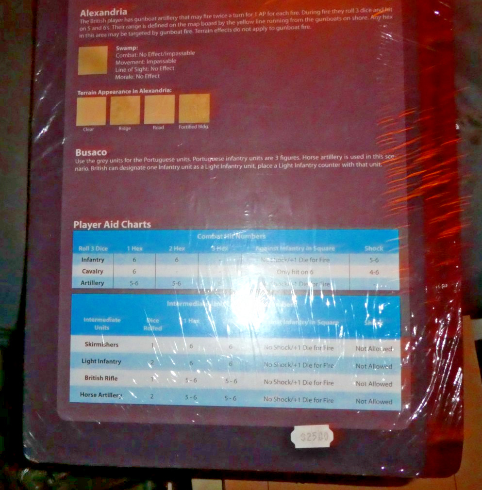 Worthington Games: Napoleon’s War Battle Pack I: Sealed MINT