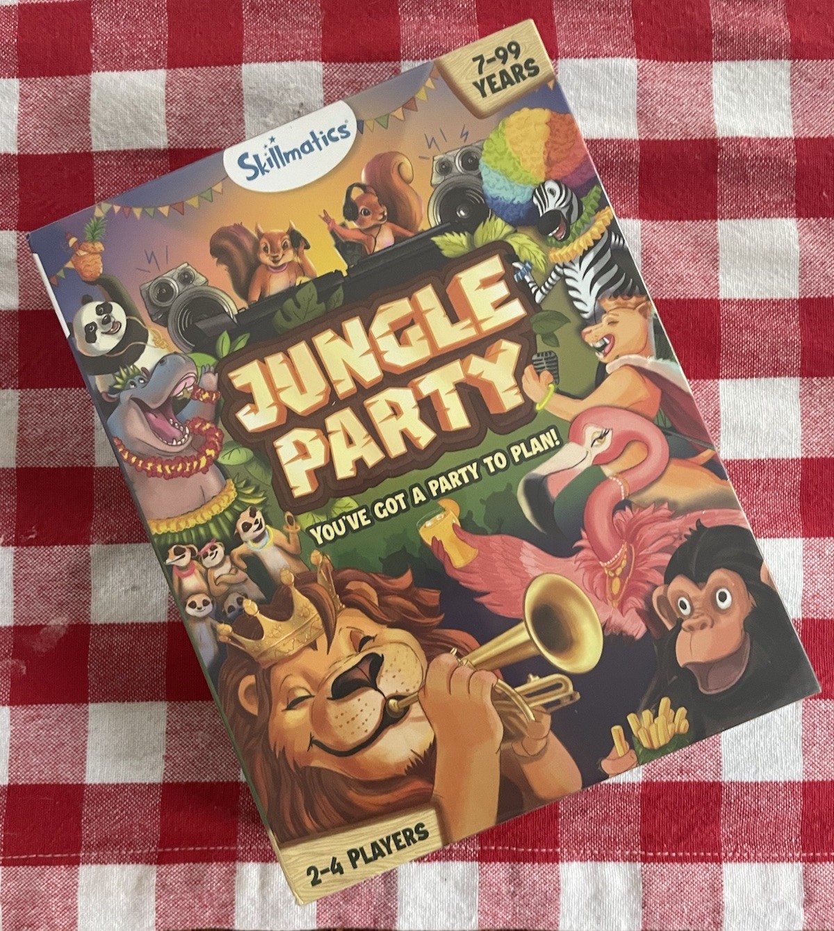 NEW Jungle Party Fun Family Card Game of Strategy & Luck -A Party Game For Kids!