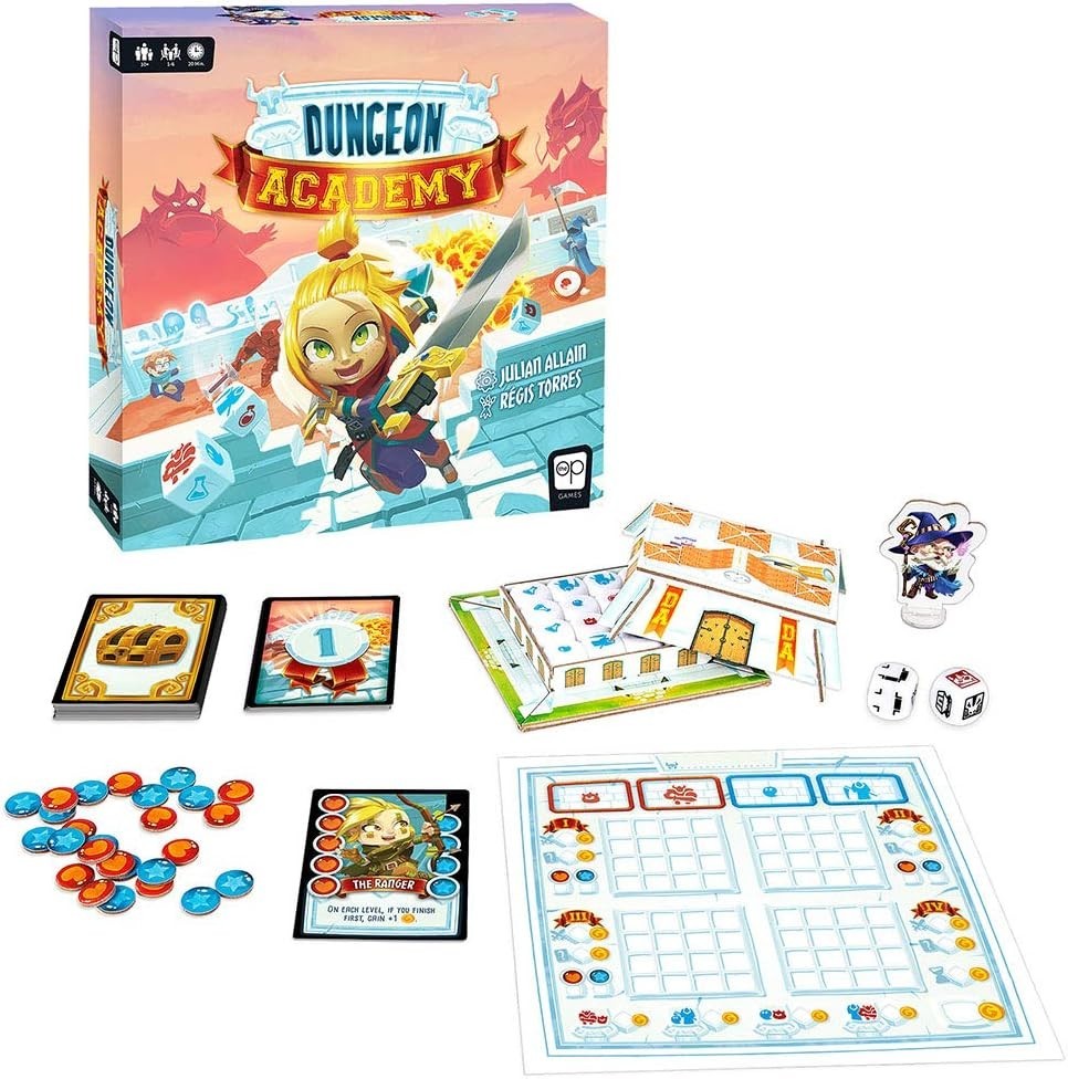Dungeon Academy | Roll & Write Board Game