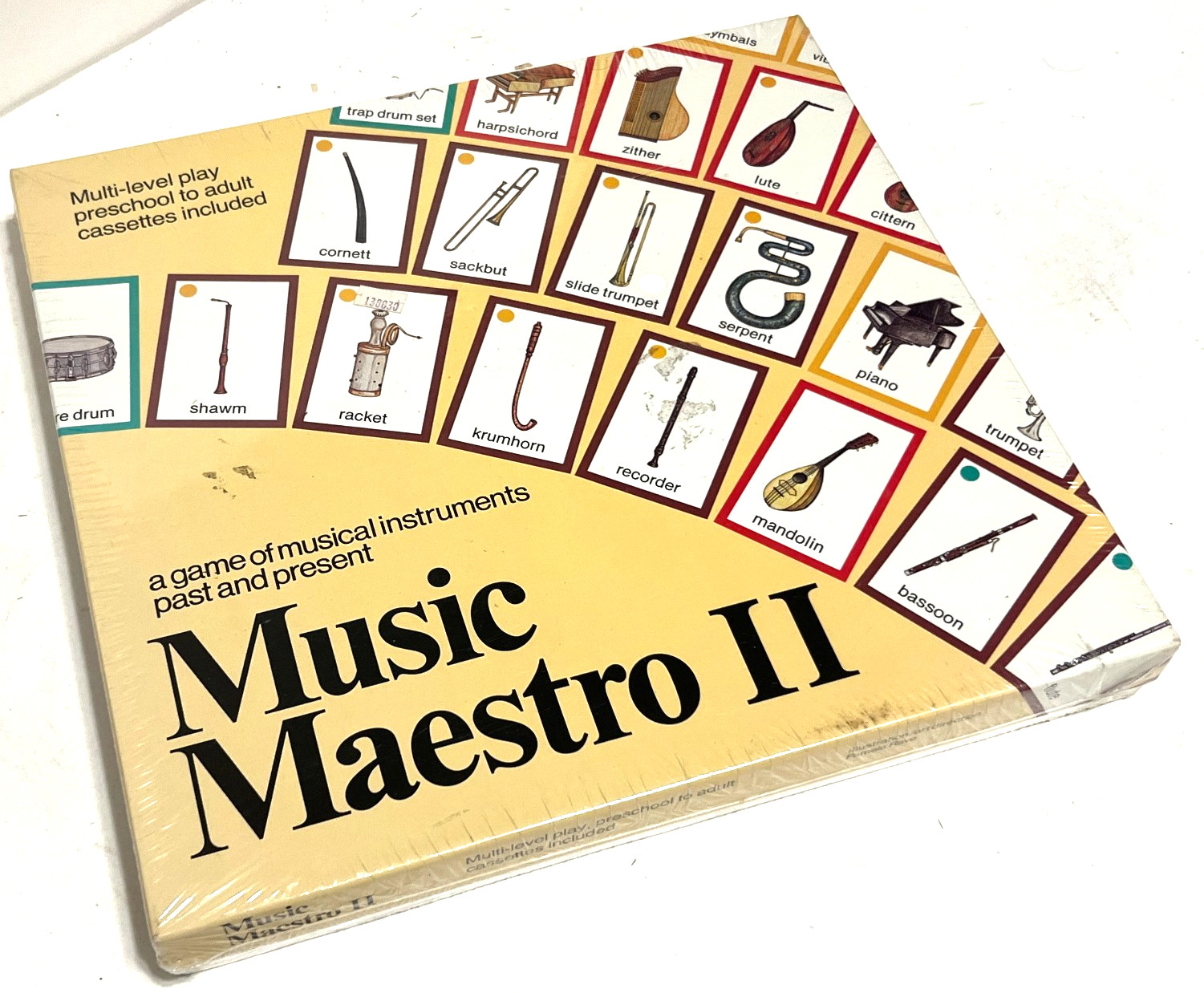 MUSIC MAESTRO II Board Game Musical Instruments Past Present Aristoplay SEALED