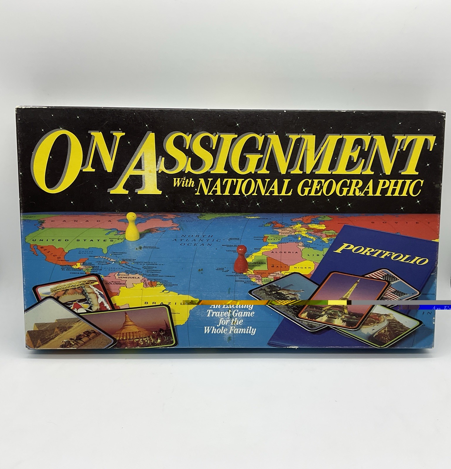 On Assignment With National Geographic Travel Board Game Vintage