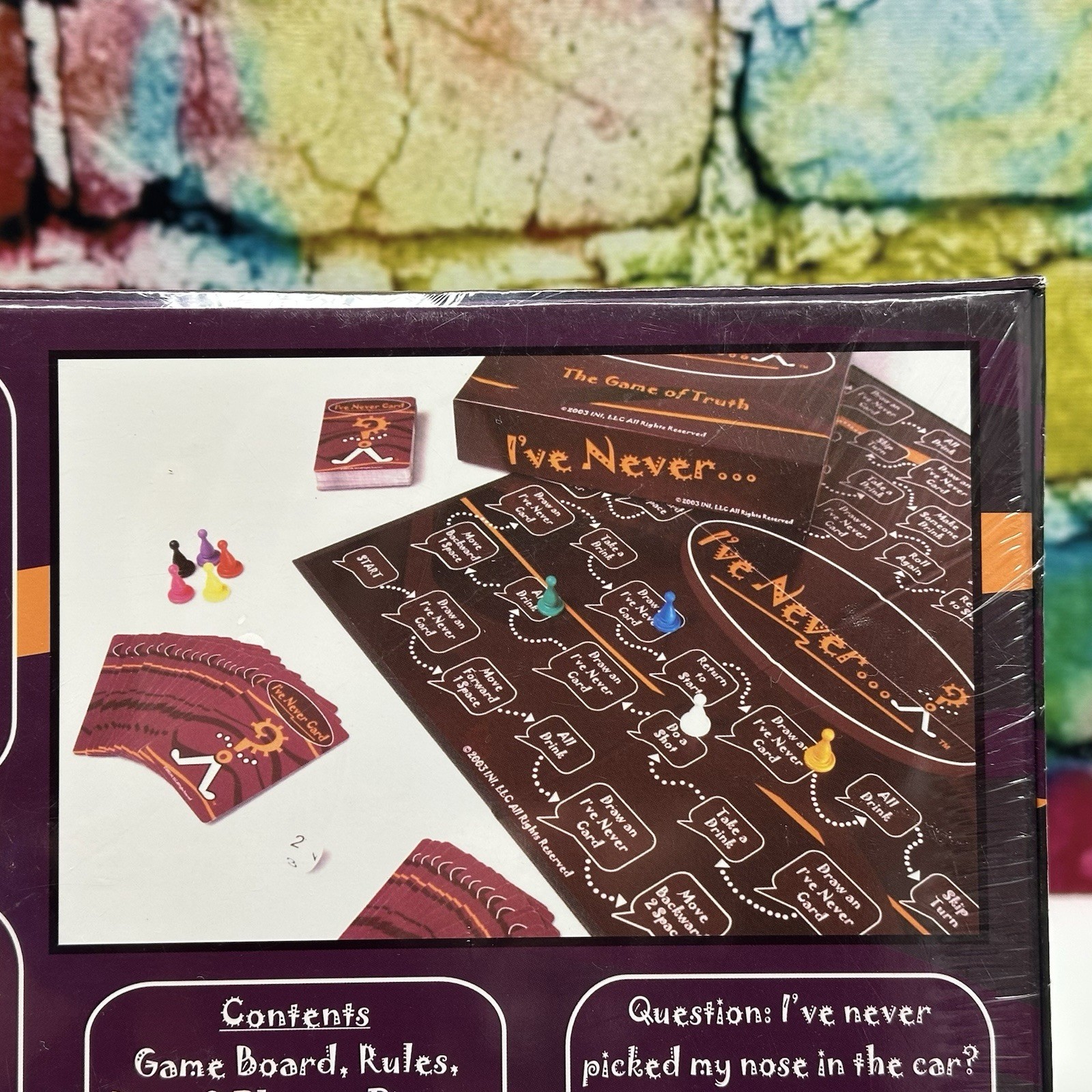 I’ve Never…The Game of Truth A True Reality Based Game 2003 Drinking Fun NEW!