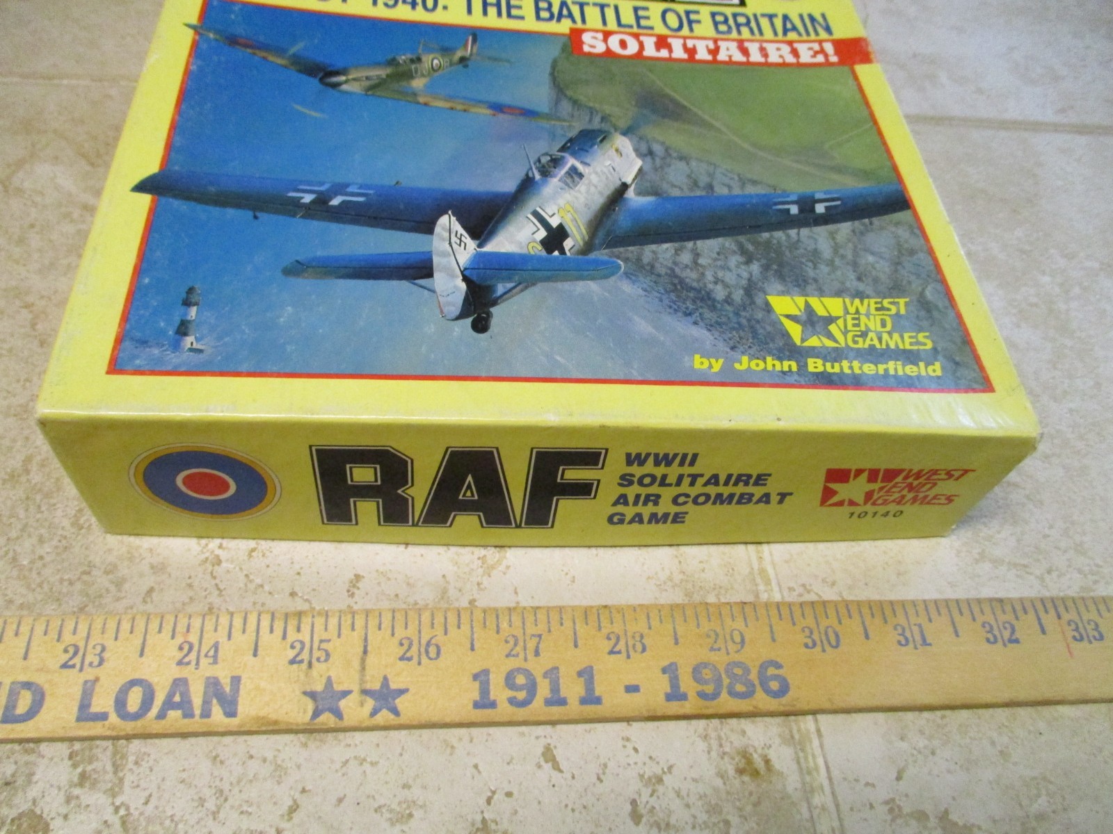 WEST END Games RAF BOARD GAME (1986) LN AUGUST 1940: THE BATTLE OF BRITAIN RPG