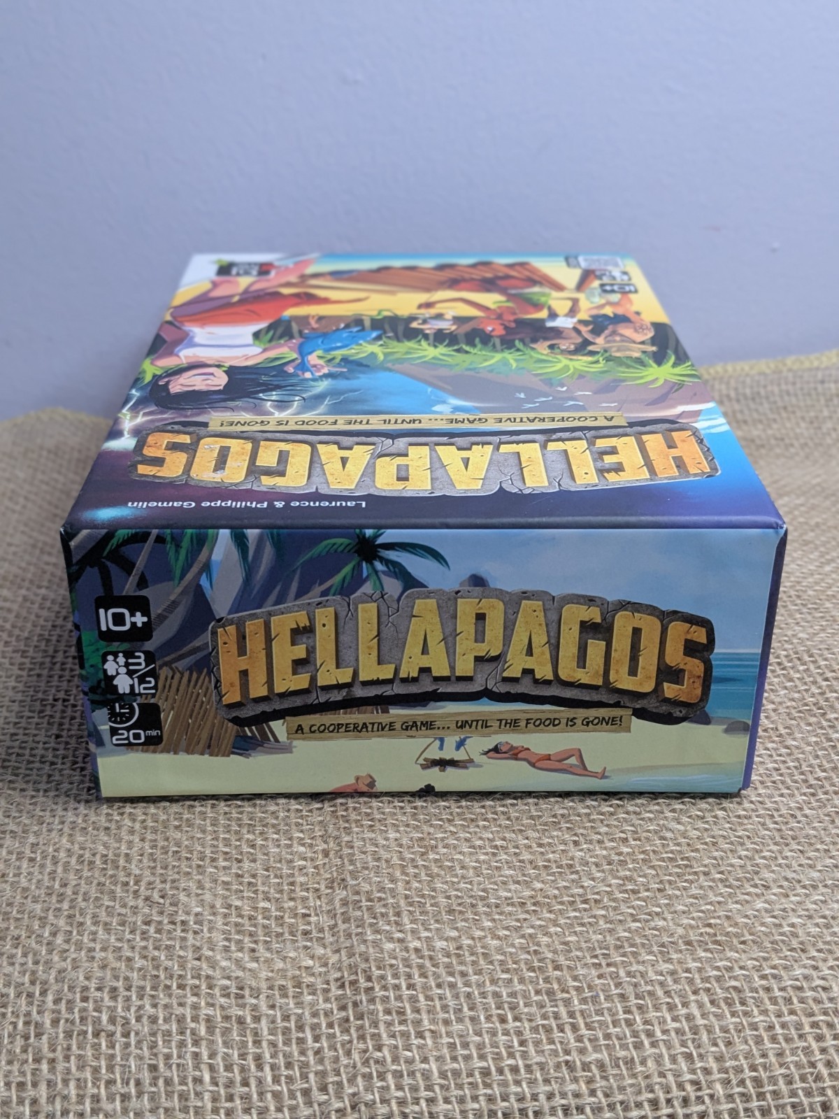 New Hellapagos Board Game by Laurence & Philippe Gamelin CO OP Family Survival