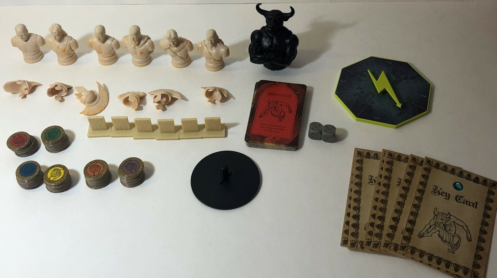 Mythology Board Game Ology Series Sababa Toys 2007 Missing Instr. & Ball of stri
