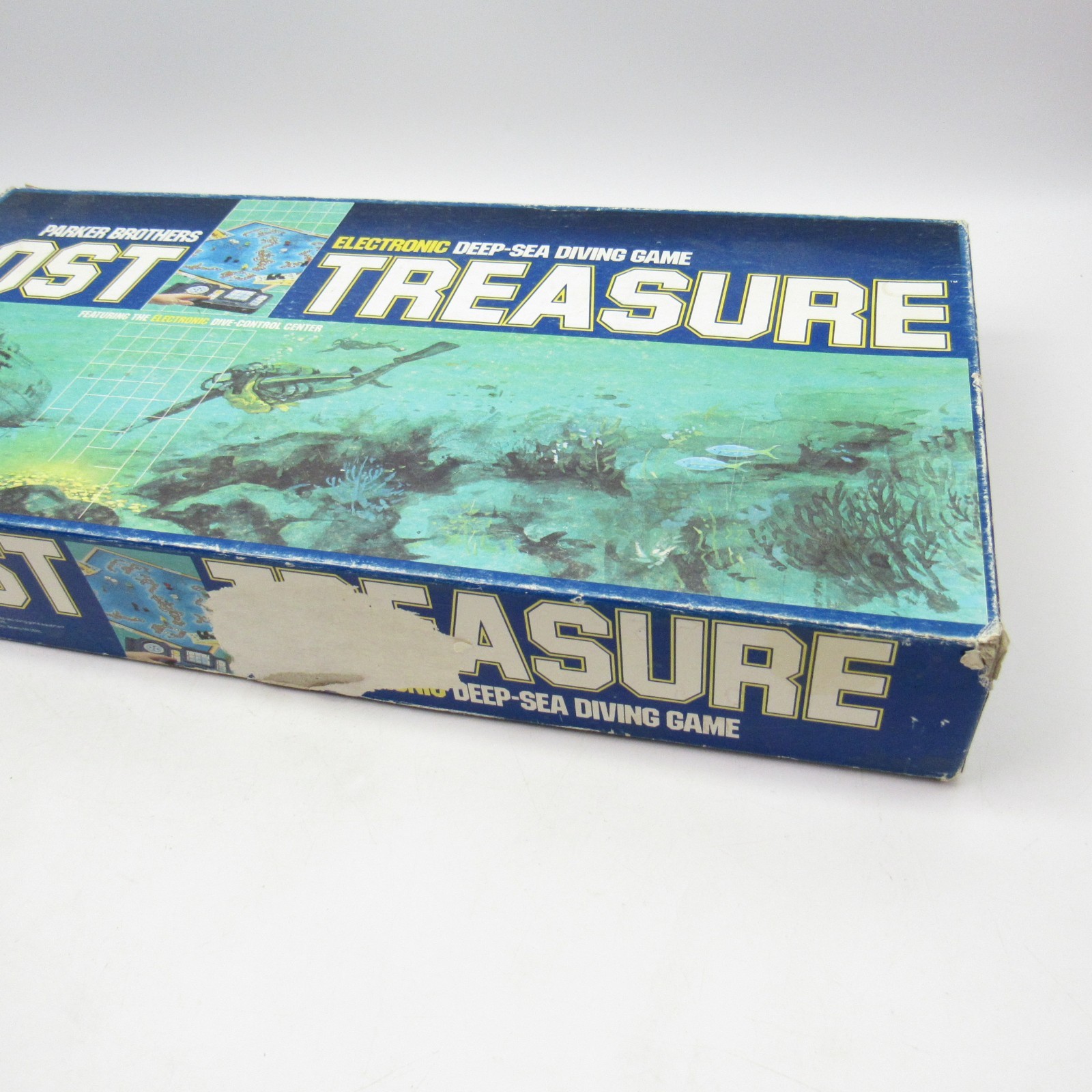 Lost Treasure Deep Sea Diving Board Game Complete 1982 Parker Brothers
