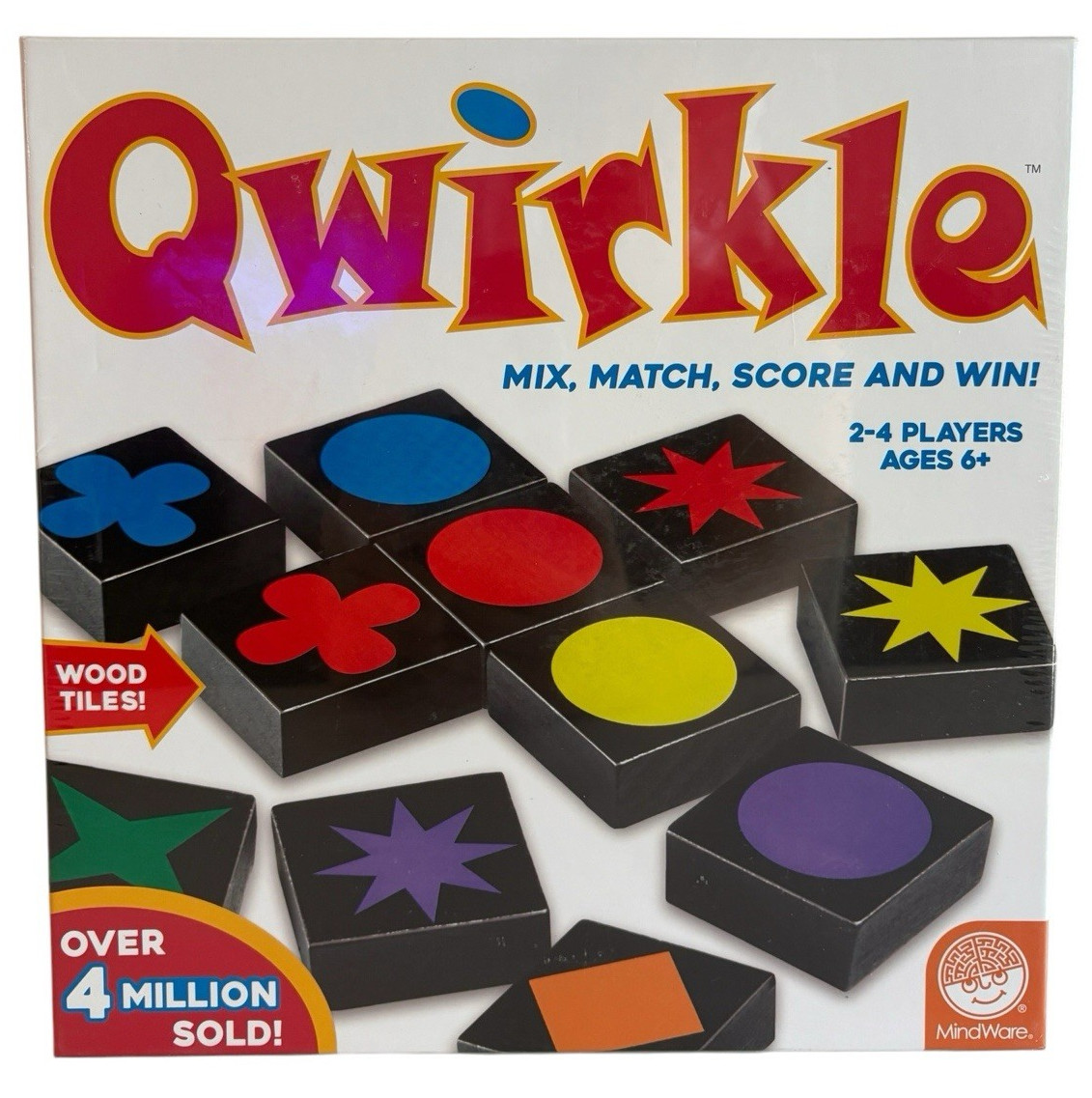 New & Sealed Qwirkle Board Game by Mindware Ages 6+