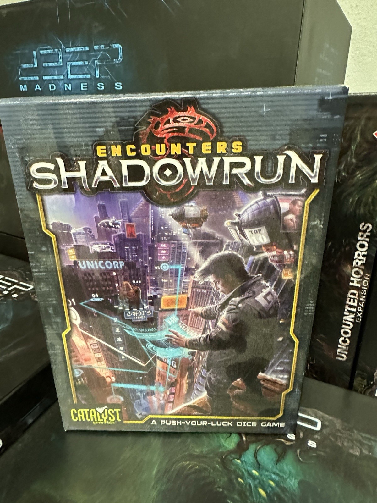 Shadowrun Encounters Dice Game, Strategy Theme, Ages 13+