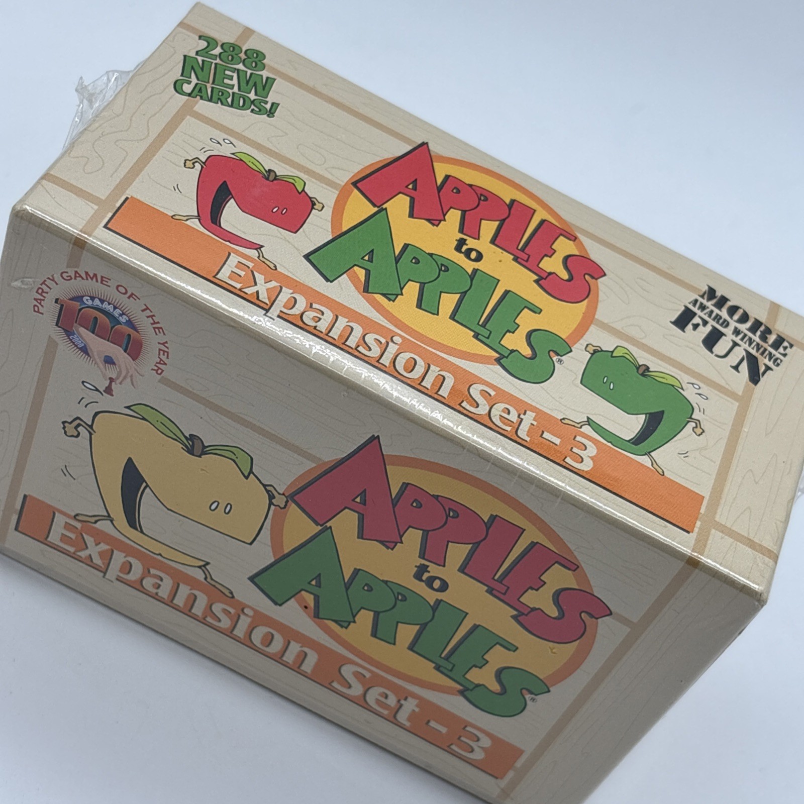 Apples To Apples Expansion Set 3 by Out of the Box Publishing, 2001 – New SEALED